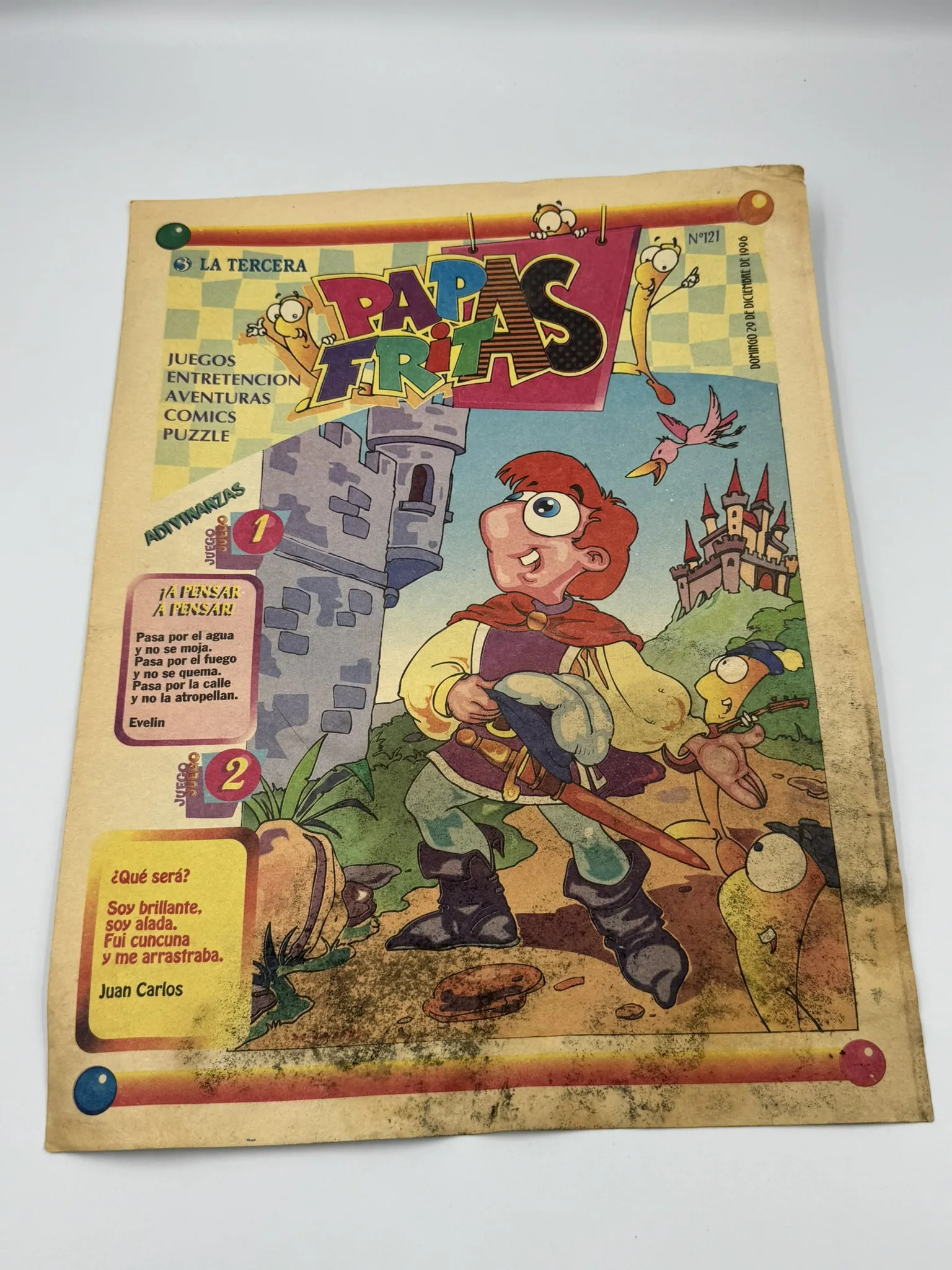 Pack Retro de 16 Suplementos Papas Fritas – La Tercera de los Niños