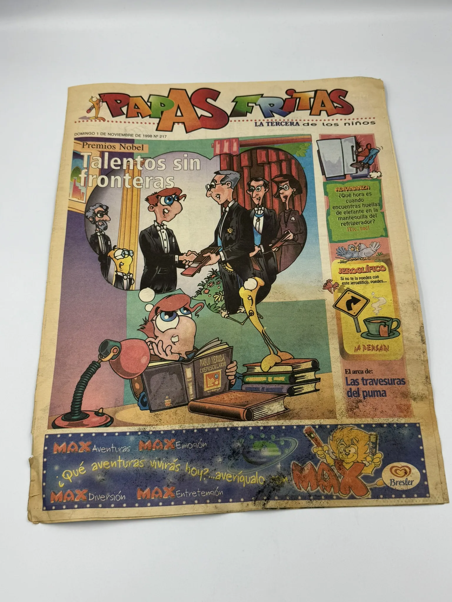 Pack Retro de 16 Suplementos Papas Fritas – La Tercera de los Niños