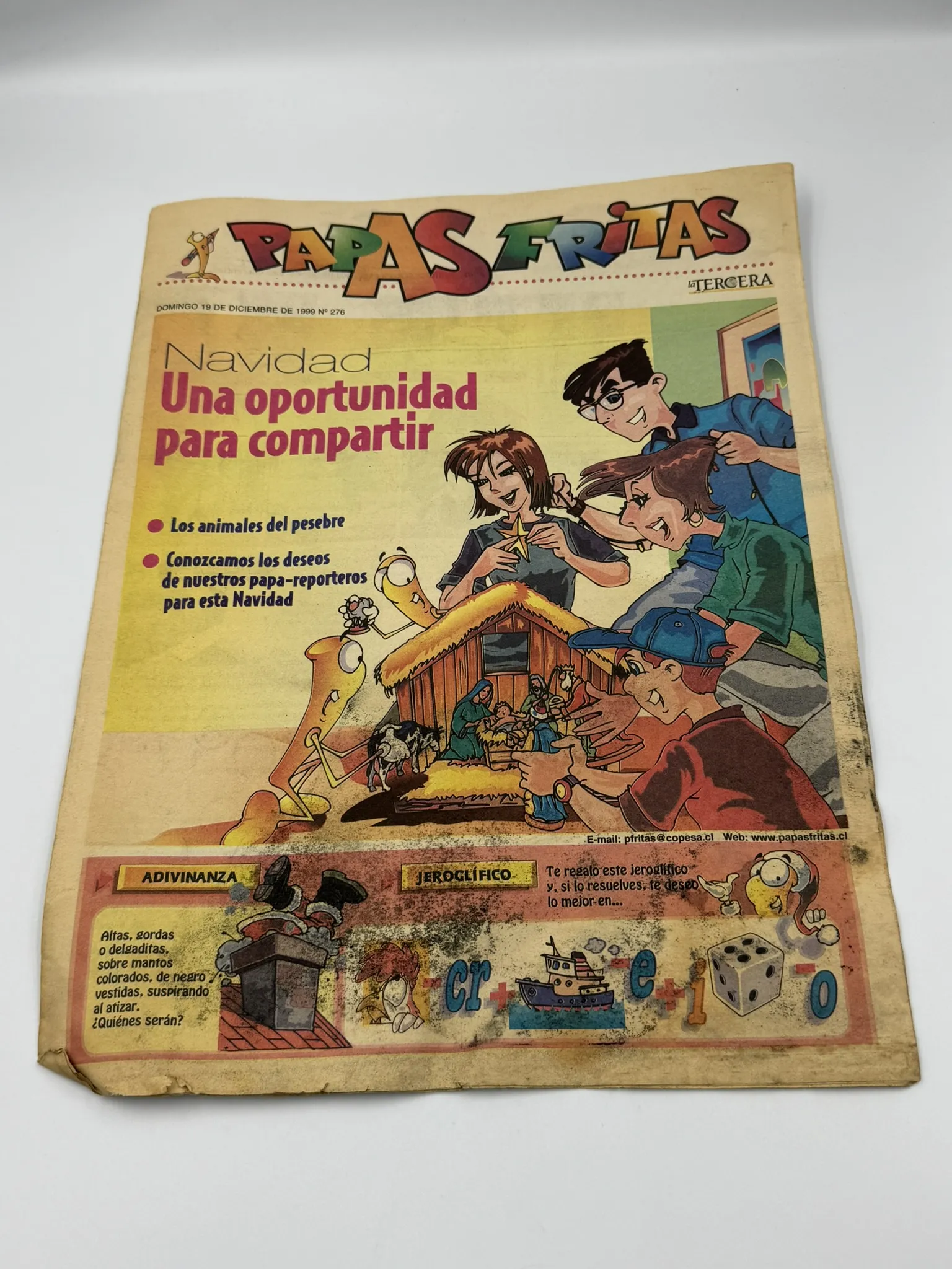 Pack Retro de 16 Suplementos Papas Fritas – La Tercera de los Niños