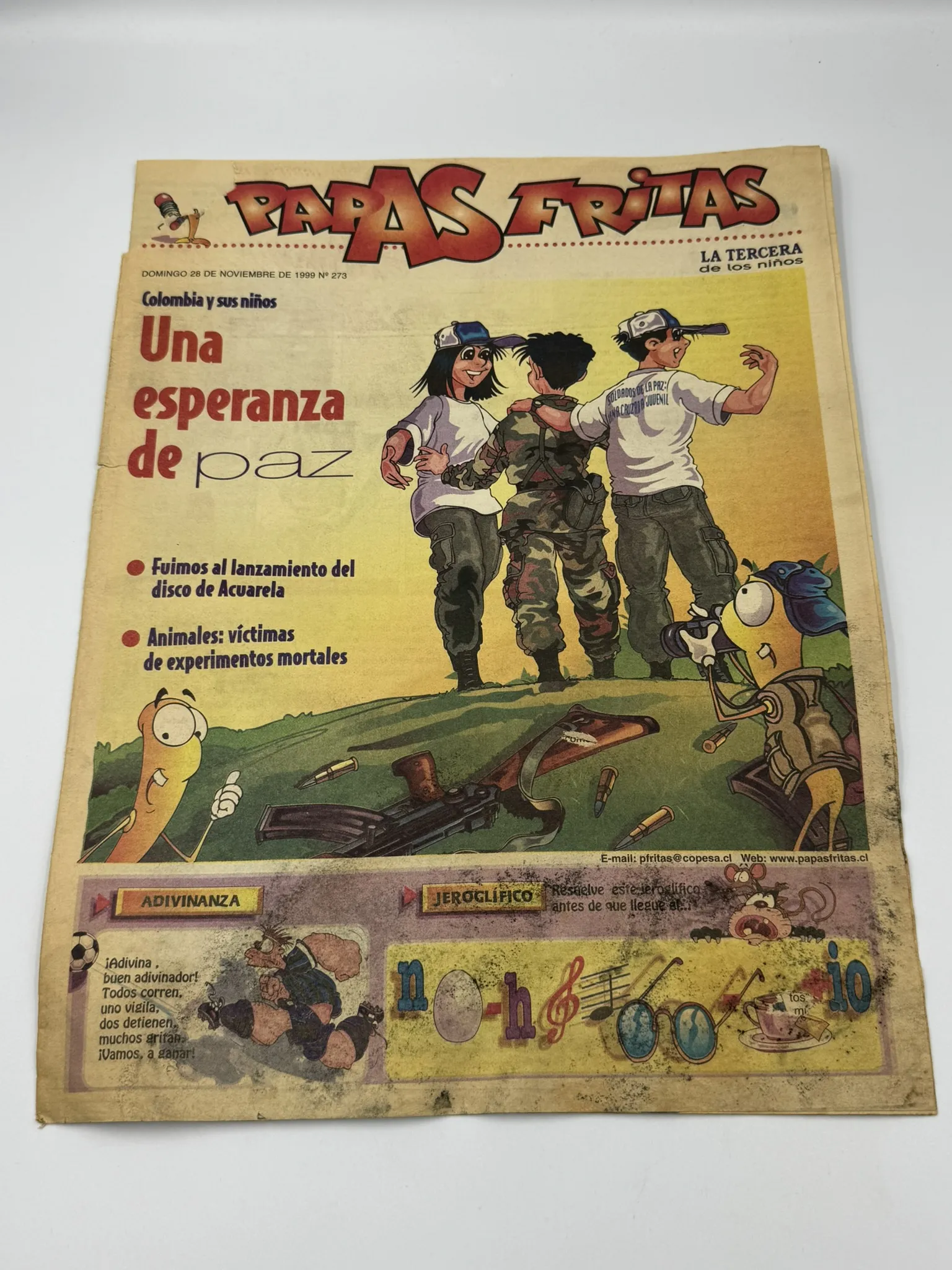 Pack Retro de 16 Suplementos Papas Fritas – La Tercera de los Niños