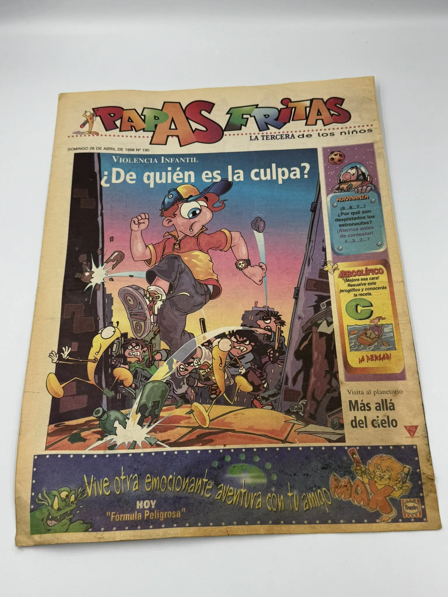 Pack Retro de 16 Suplementos Papas Fritas – La Tercera de los Niños