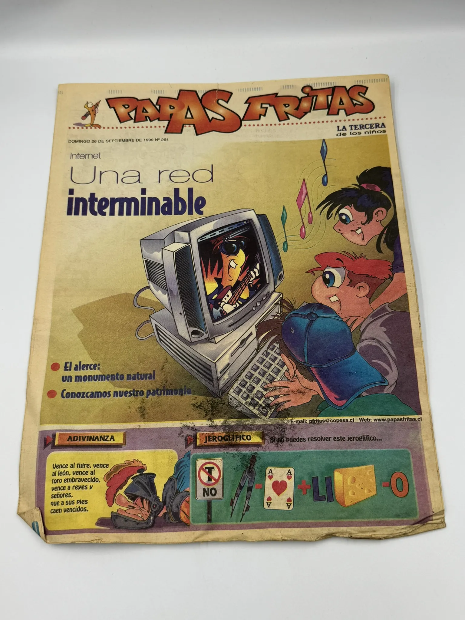 Pack Retro de 16 Suplementos Papas Fritas – La Tercera de los Niños