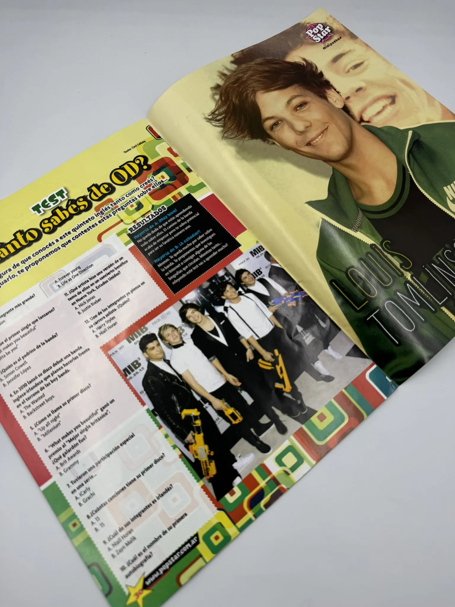 Revista Pop Star Especial – Todo One Direction 