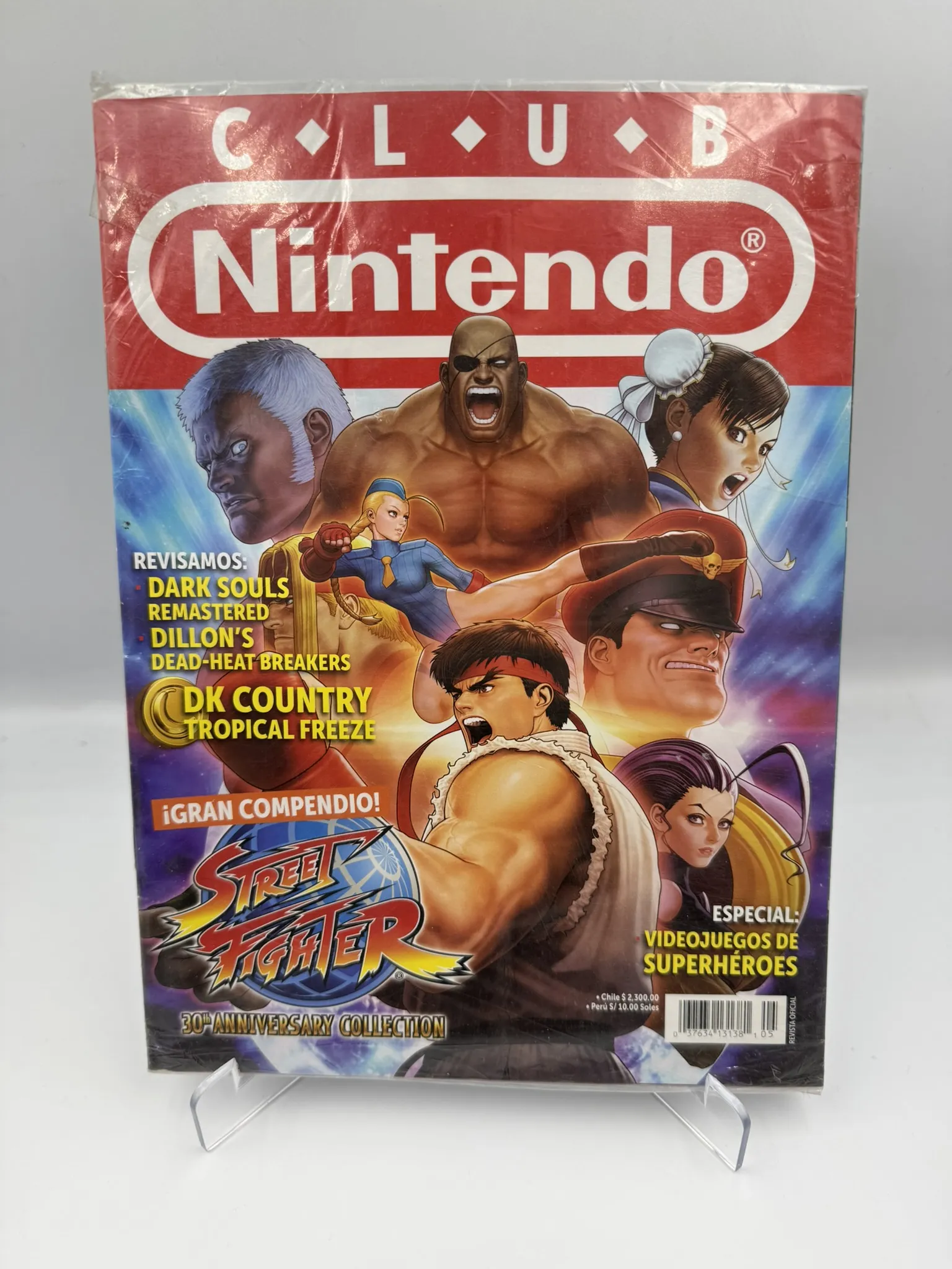 Revista Club Nintendo – Especial Street Fighter 30° Aniversario