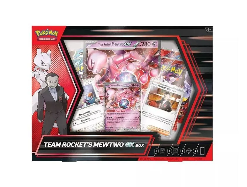 Team Rocket's Mewtwo ex Box