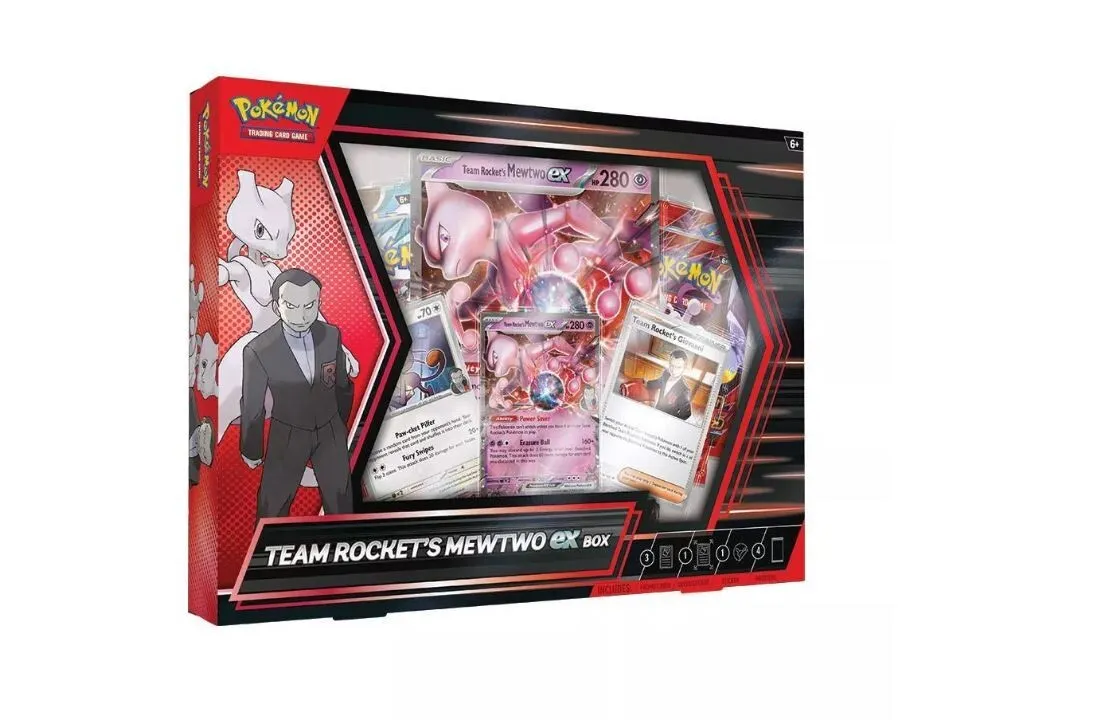 Team Rocket's Mewtwo ex Box
