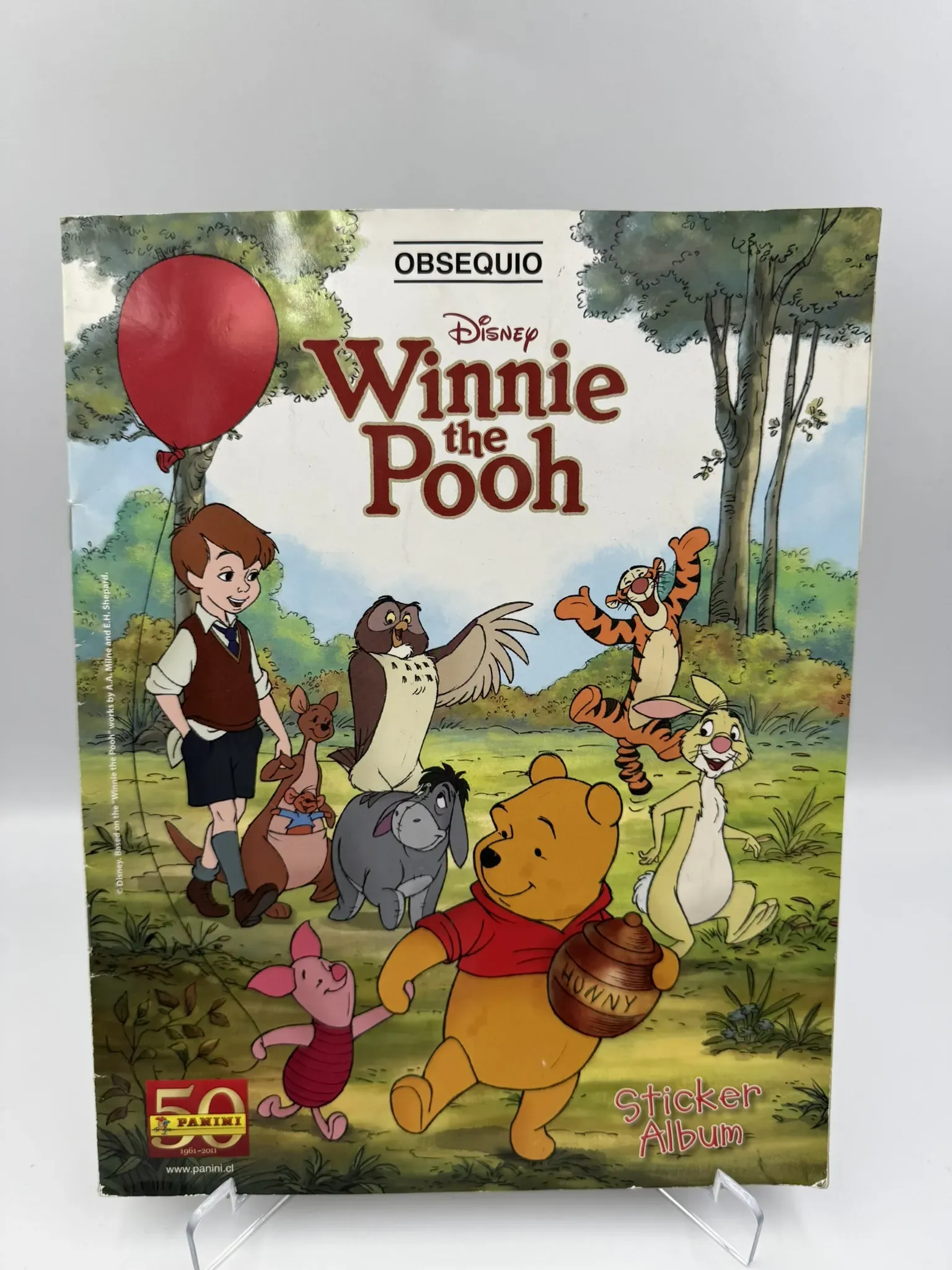 Winnie the Pooh - Album Vacio - Panini (2011)