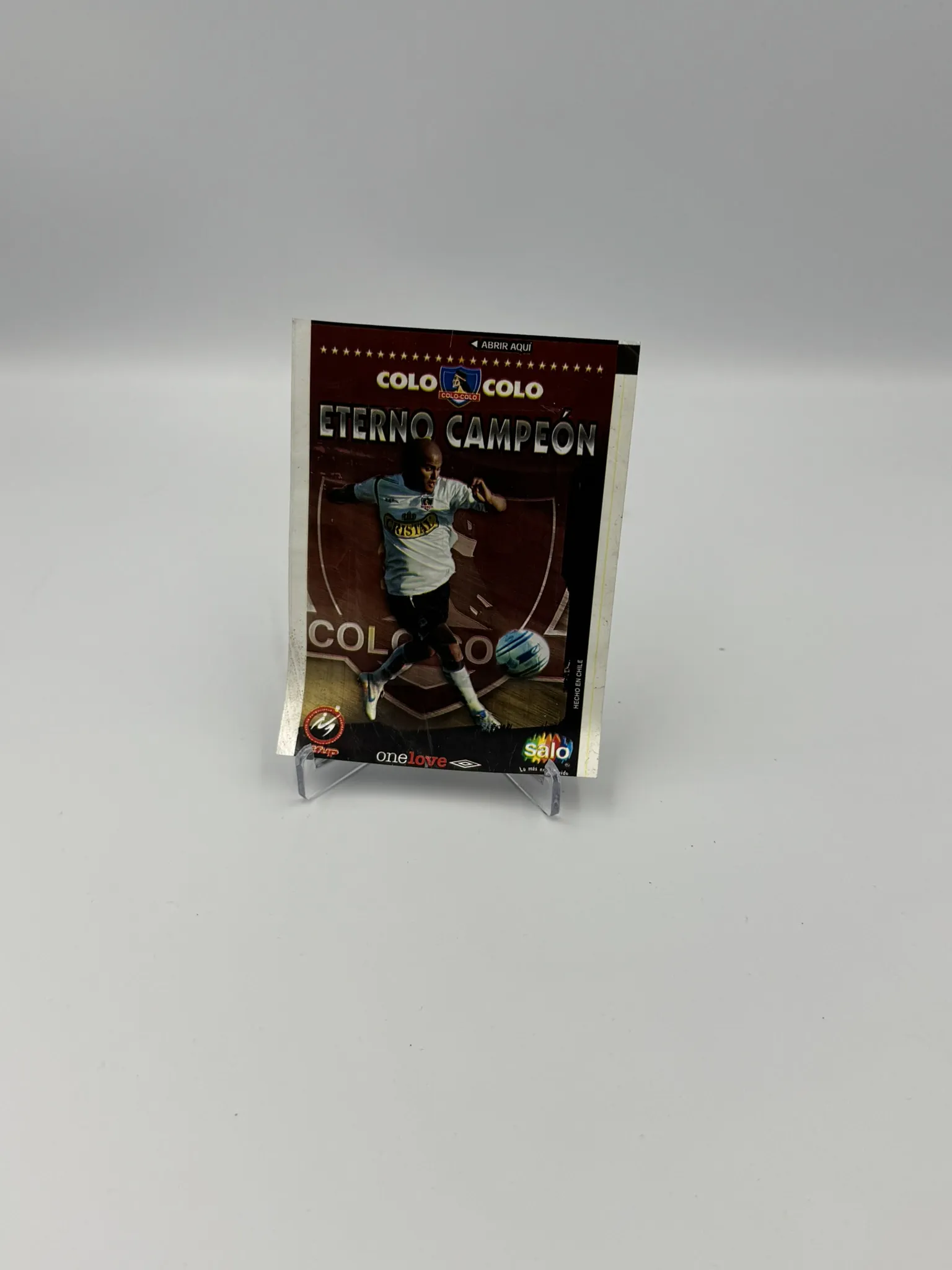 Colo Colo Eterno Campeon - Sobre de Laminas/Cromos/Figuritas Sellado Original - Salo