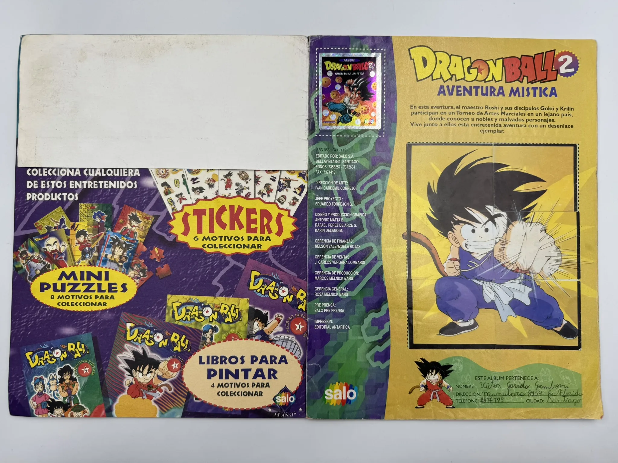 Dragon Ball 2 Aventura Mística