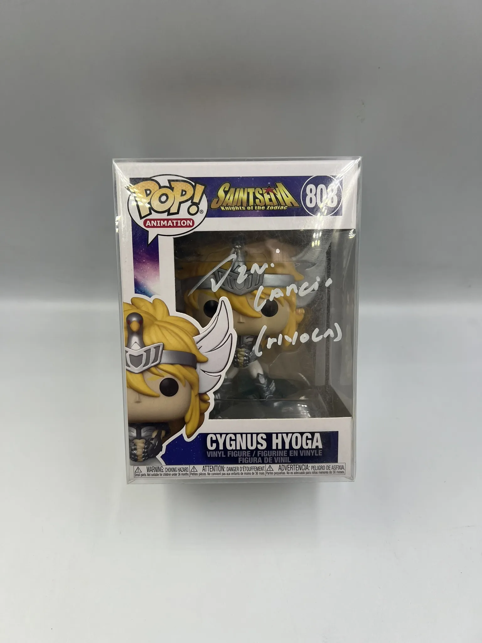 Funko Pop - Cygnus Yoga 808 (Firmado por Rene Garcia)