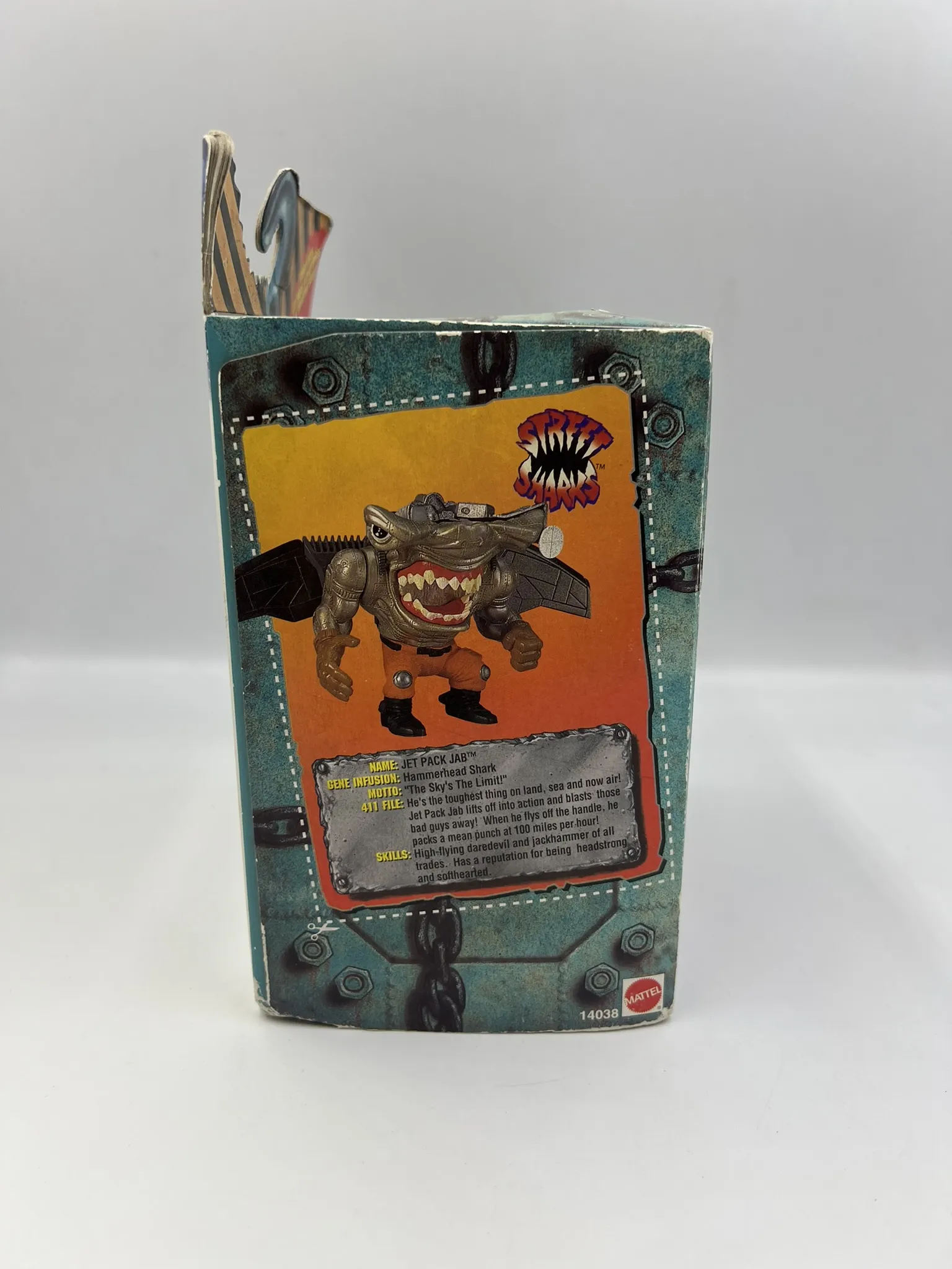 Figura - Street Shark - Jet Pack Jab 1995