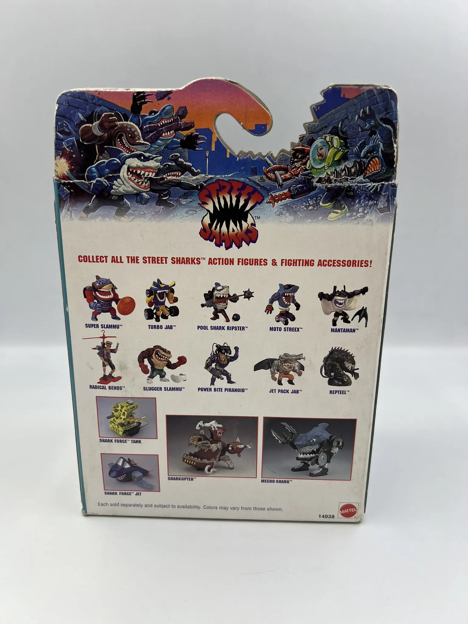 Figura - Street Shark - Jet Pack Jab 1995