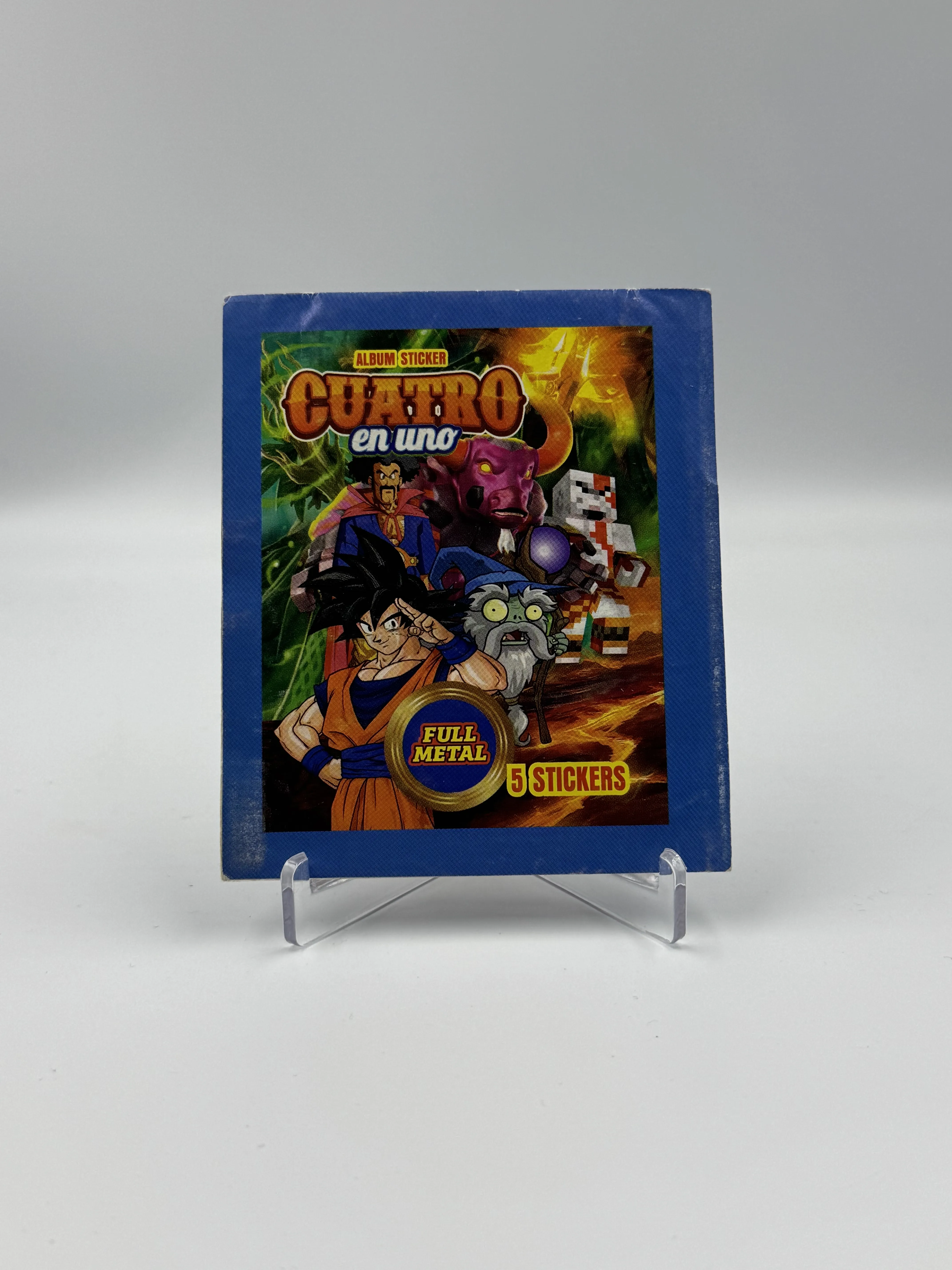 Cuatro en uno Full Metal - Sobre de Laminas/Cromos/Figuritas Sellado