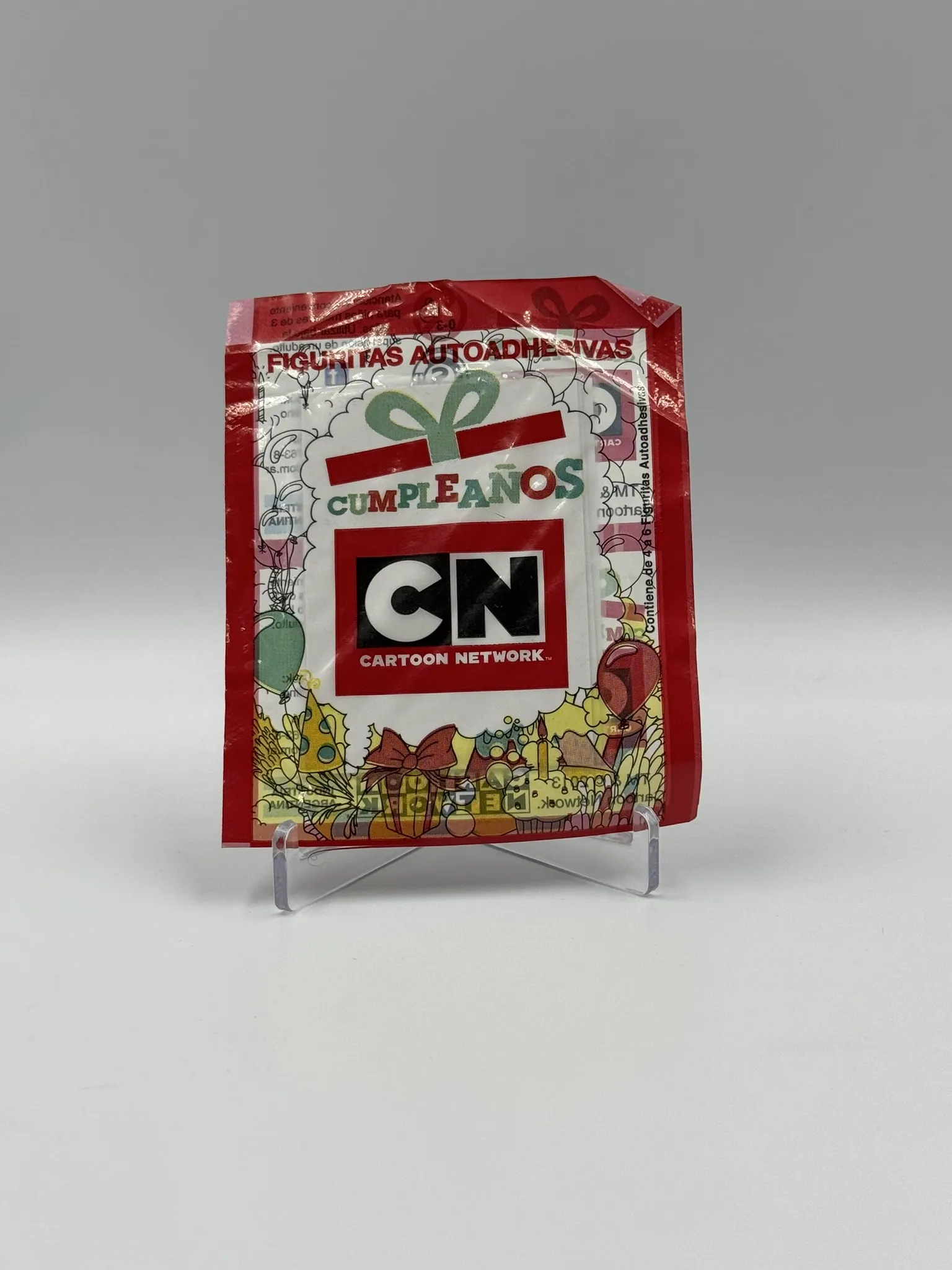 Cumpleanos Cartoon Network - Sobre de Laminas/Cromos/Figuritas Sellado - Aladino