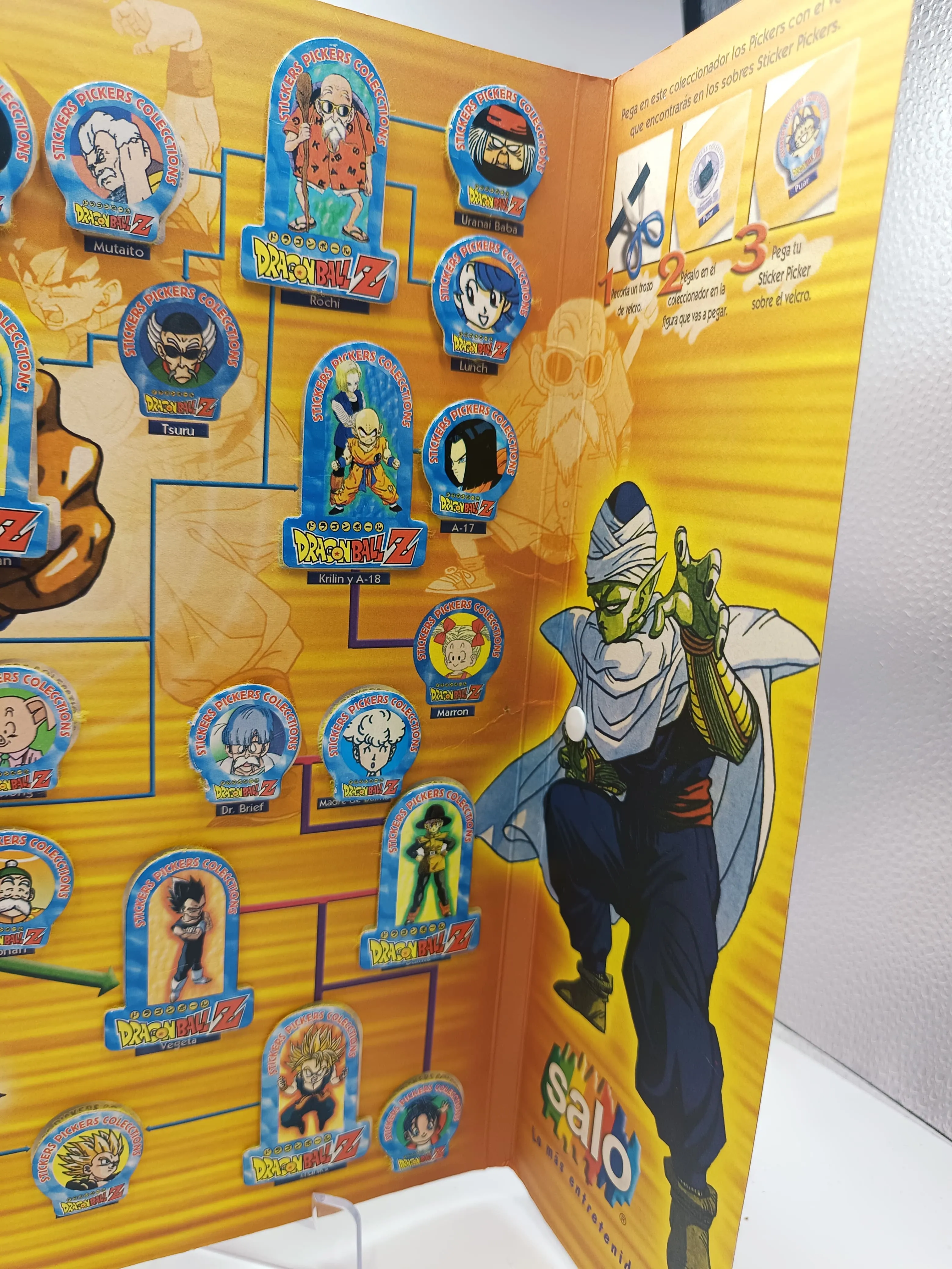Dragon Ball Z 6 - Sticker Picker Z6 con Coleccionador