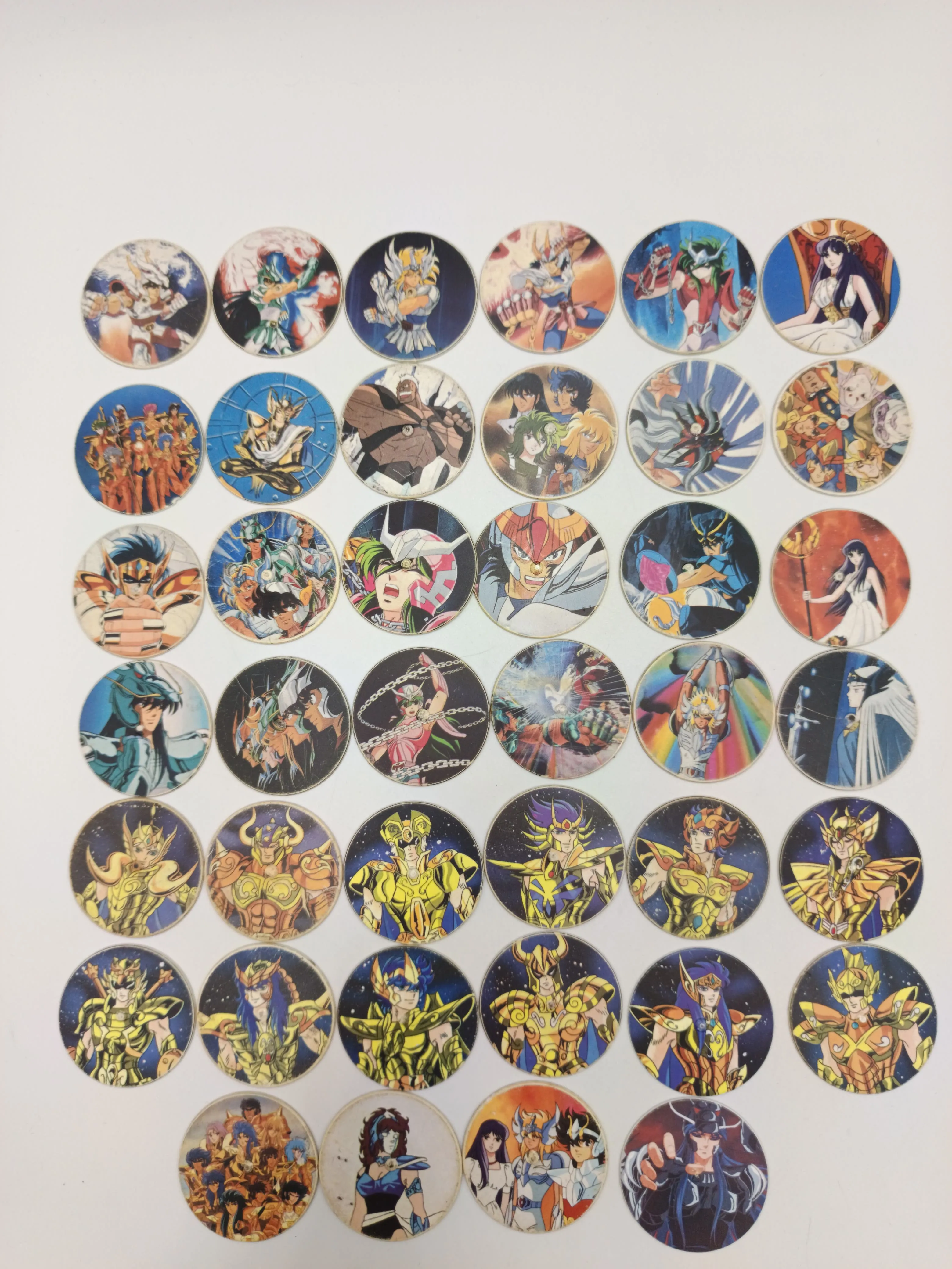 Los Caballeros del Zodiaco - Coleccion Completa de Tazos