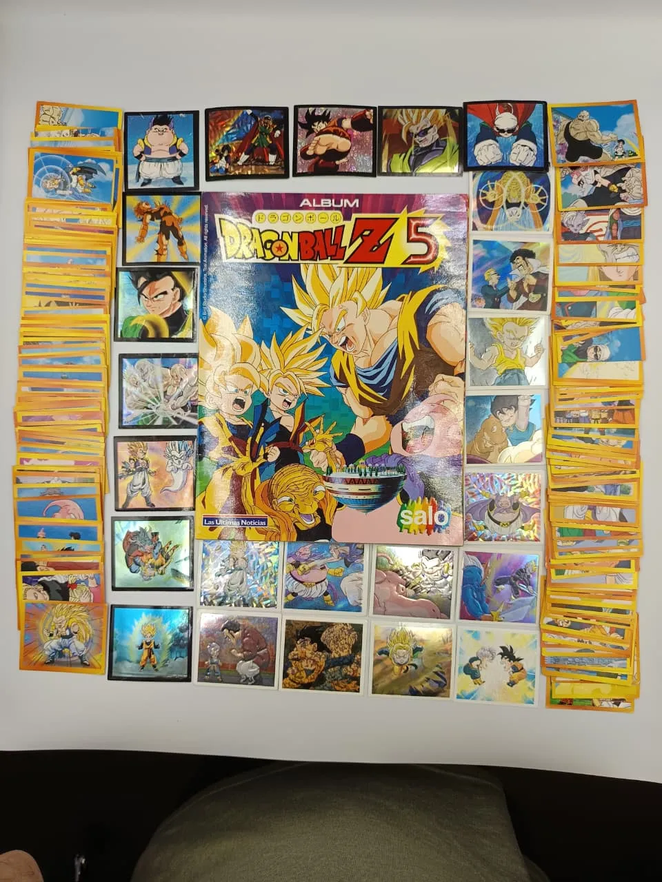 Dragon Ball Z 5 - Album a Pegar Completo (Original)