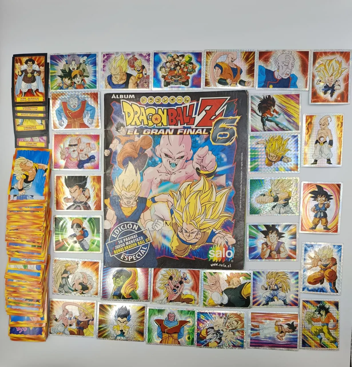 Dragon Ball Z 6 - Album a Pegar Completo (Original)