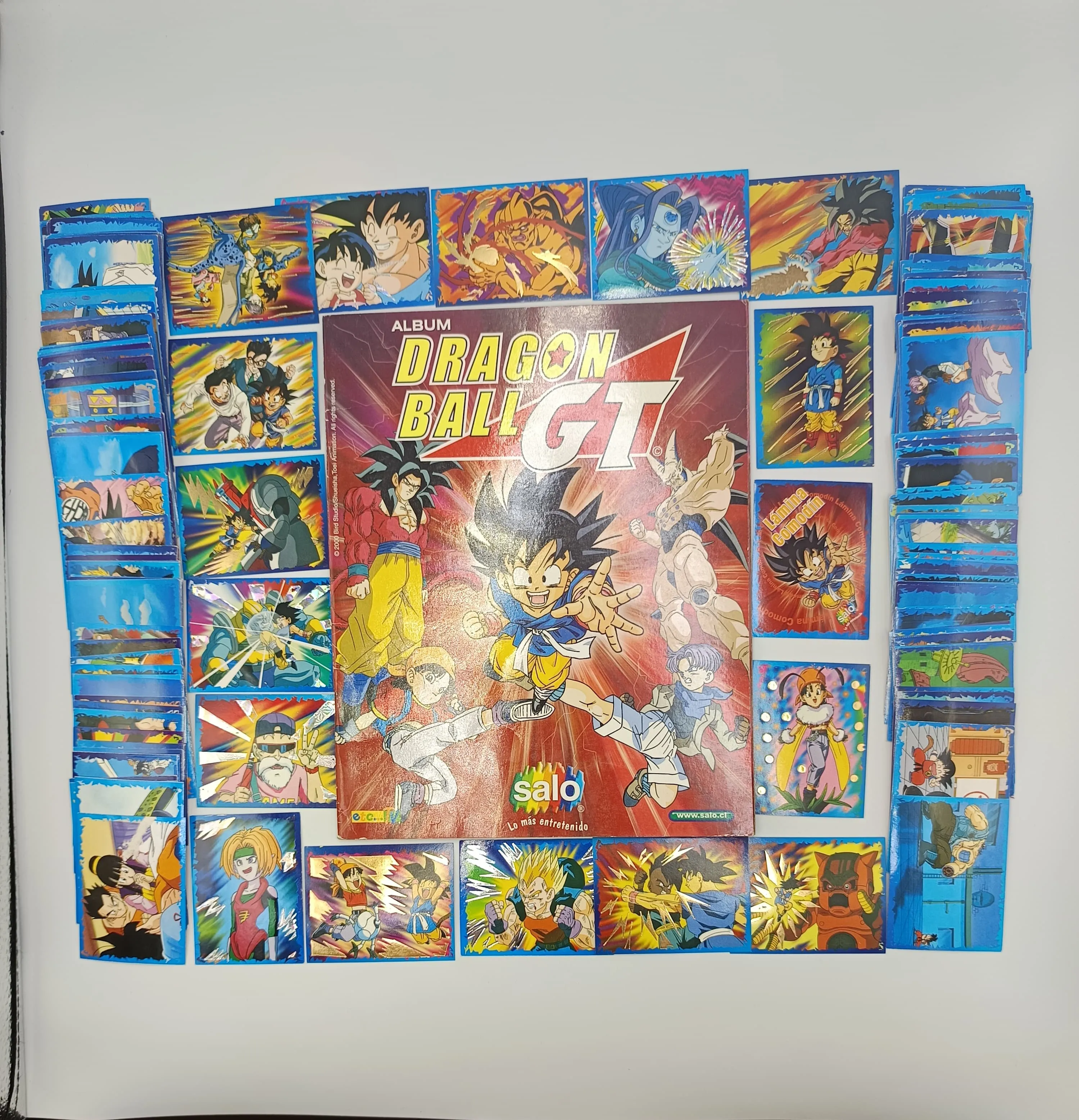 Dragon Ball GT - Album a Pegar Completo (Original)