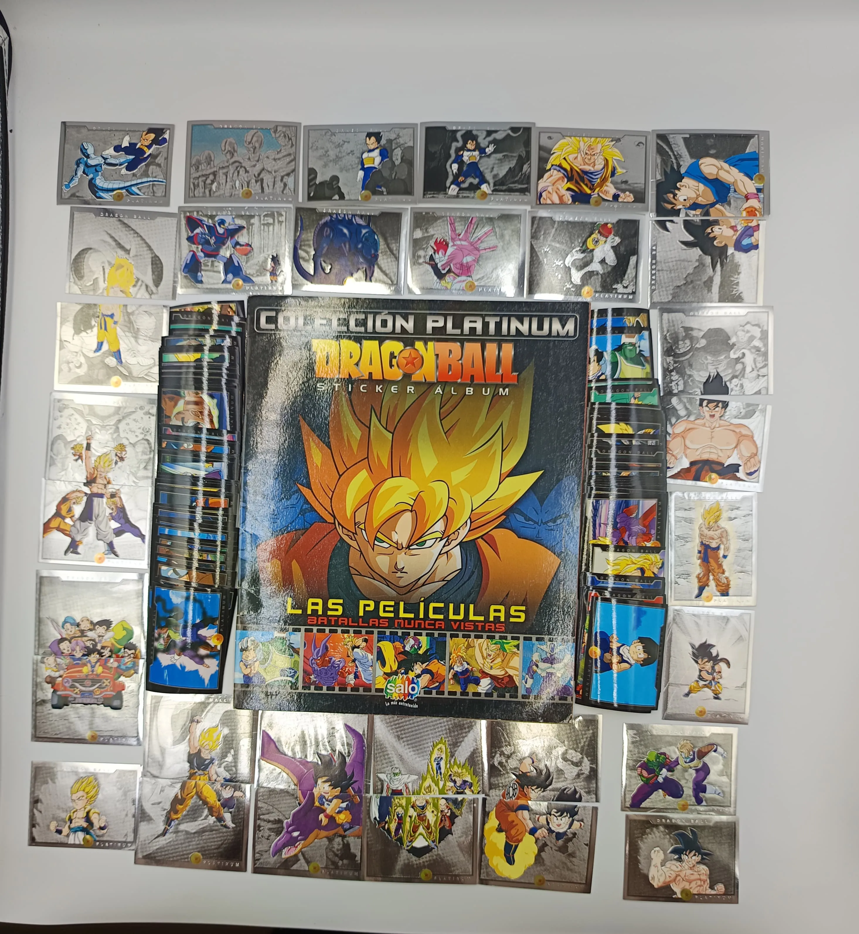 Dragon Ball - Coleccion Platinum Las Peliculas- Album a Pegar Completo (Original)