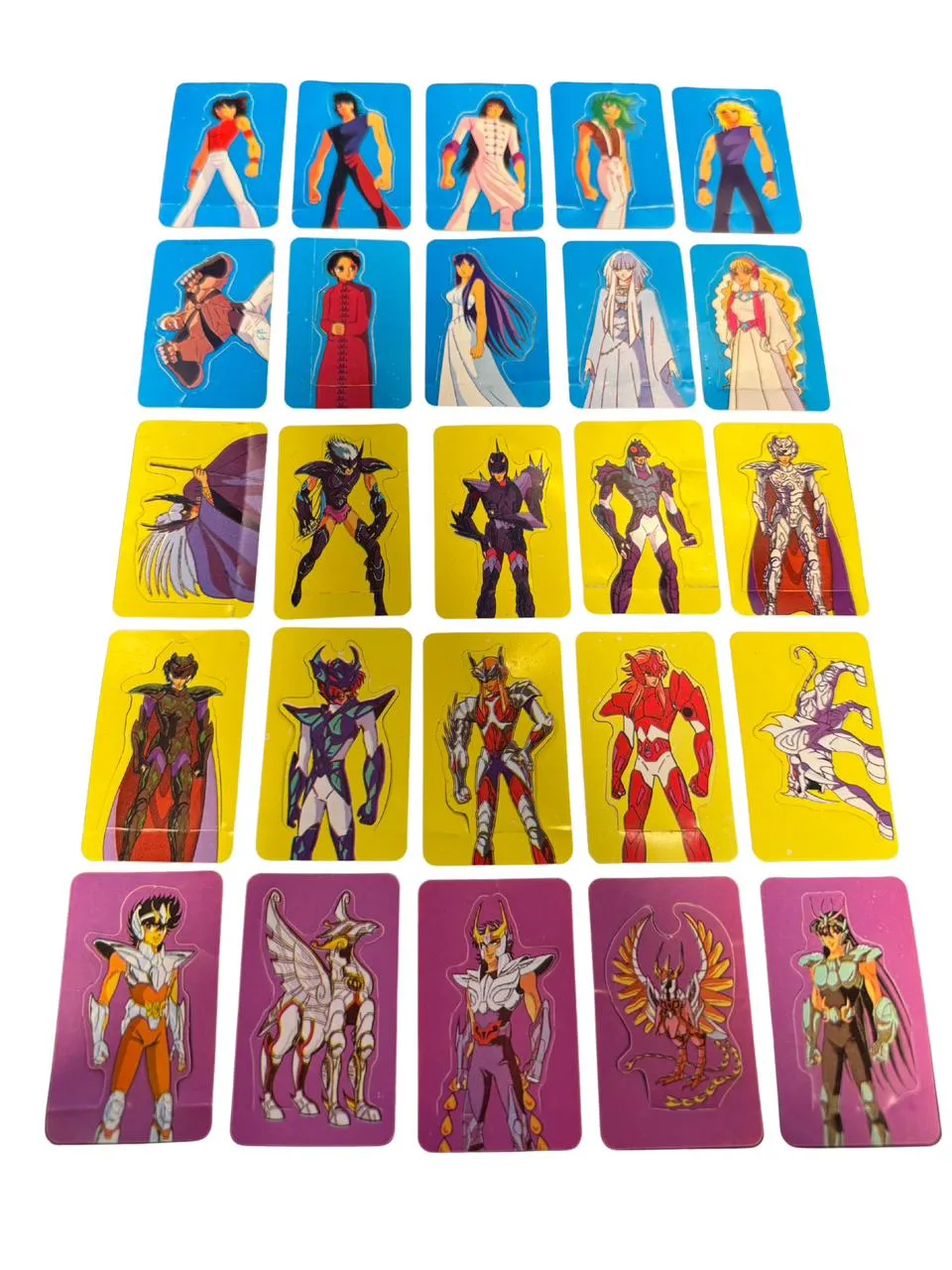 TakatePops - Los Caballeros del Zodiaco - Coleccion Completa - Evercrisp (1996)