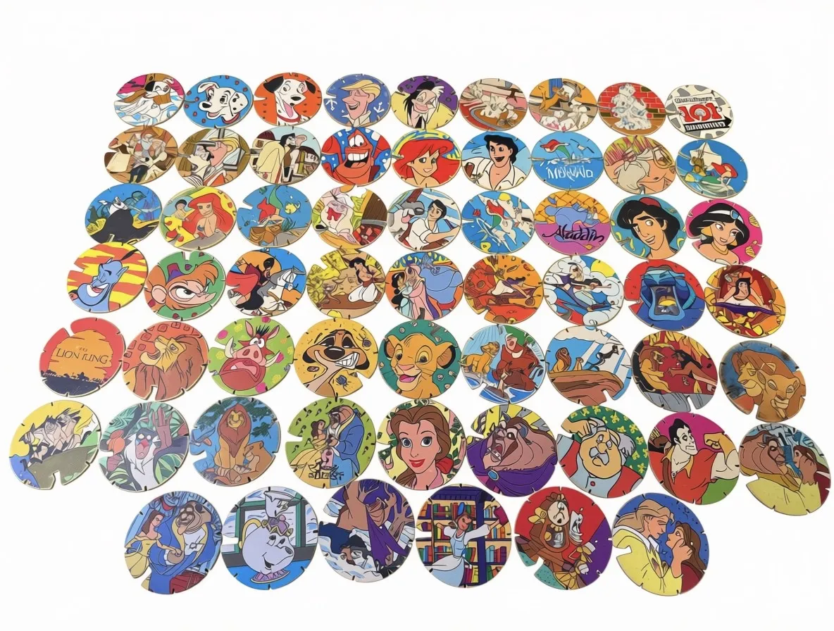 Disney Arma Tazos Voladores - Coleccion Completa - Evercrisp (1995)