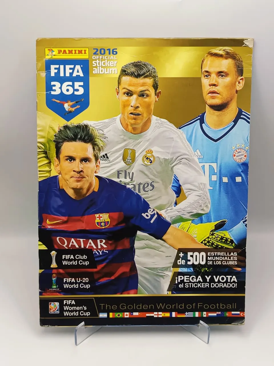 FIFA 365 2016 - Album Incompleto Pegado (2%) - Panini (2016)