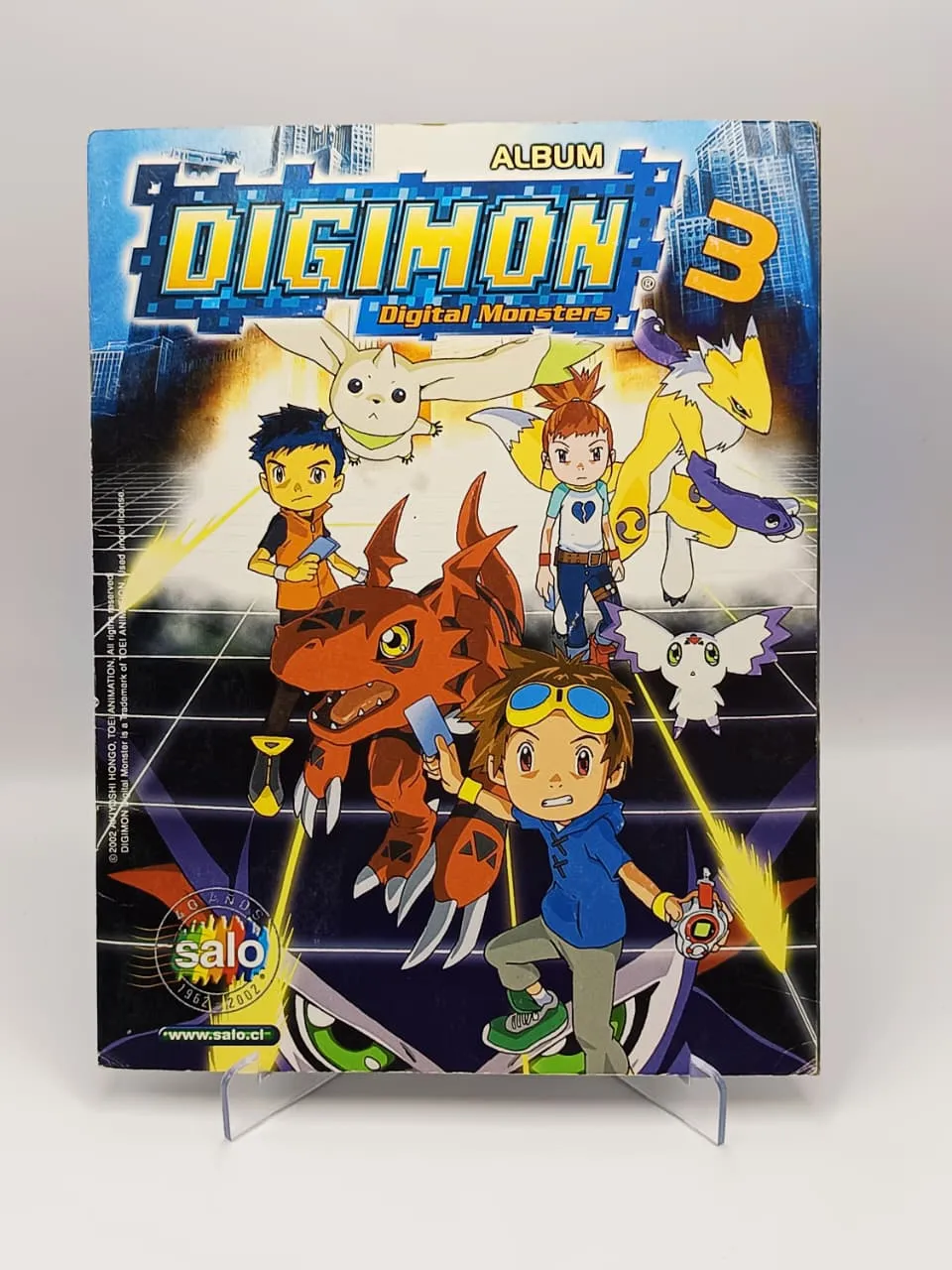 Digimon 3 - Album Incompleto Pegado (94%) - Salo (2002)