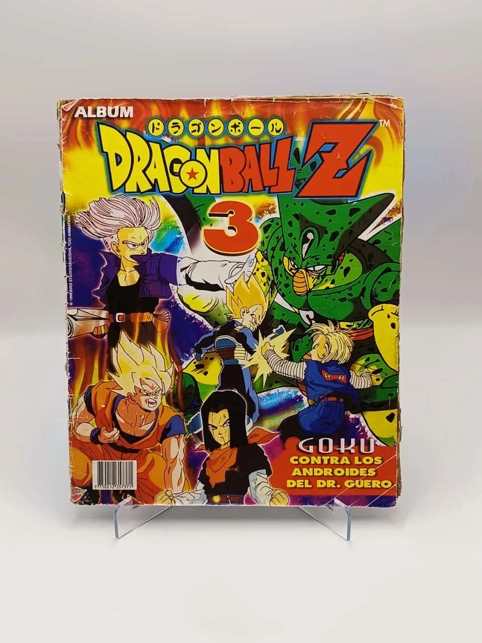 Dragon Ball Z 3 - Album Incompleto Pegado (81%) - Navarrete (1999)