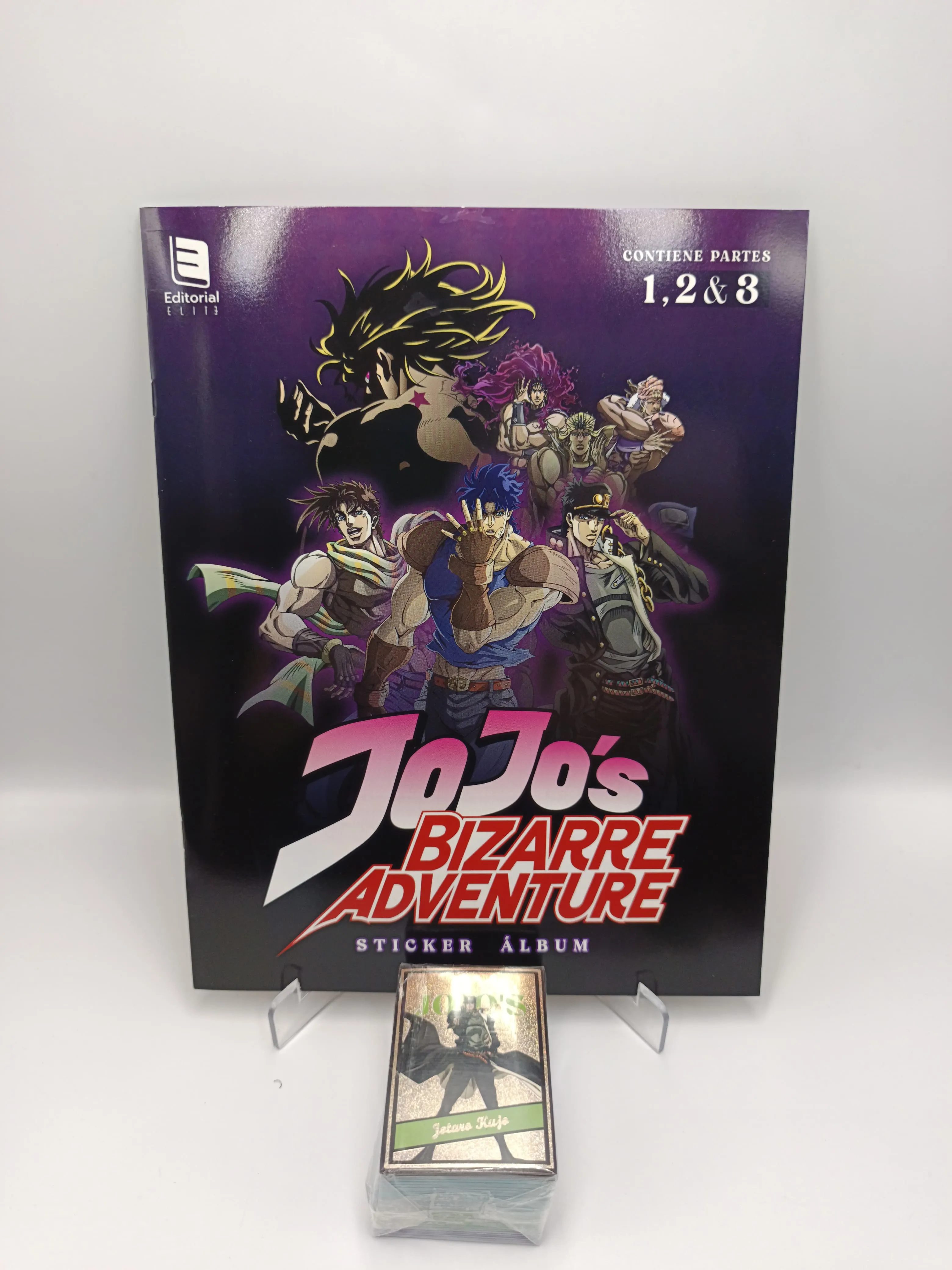 JoJo's Bizarre Adventure - Album + Set completo de Laminas