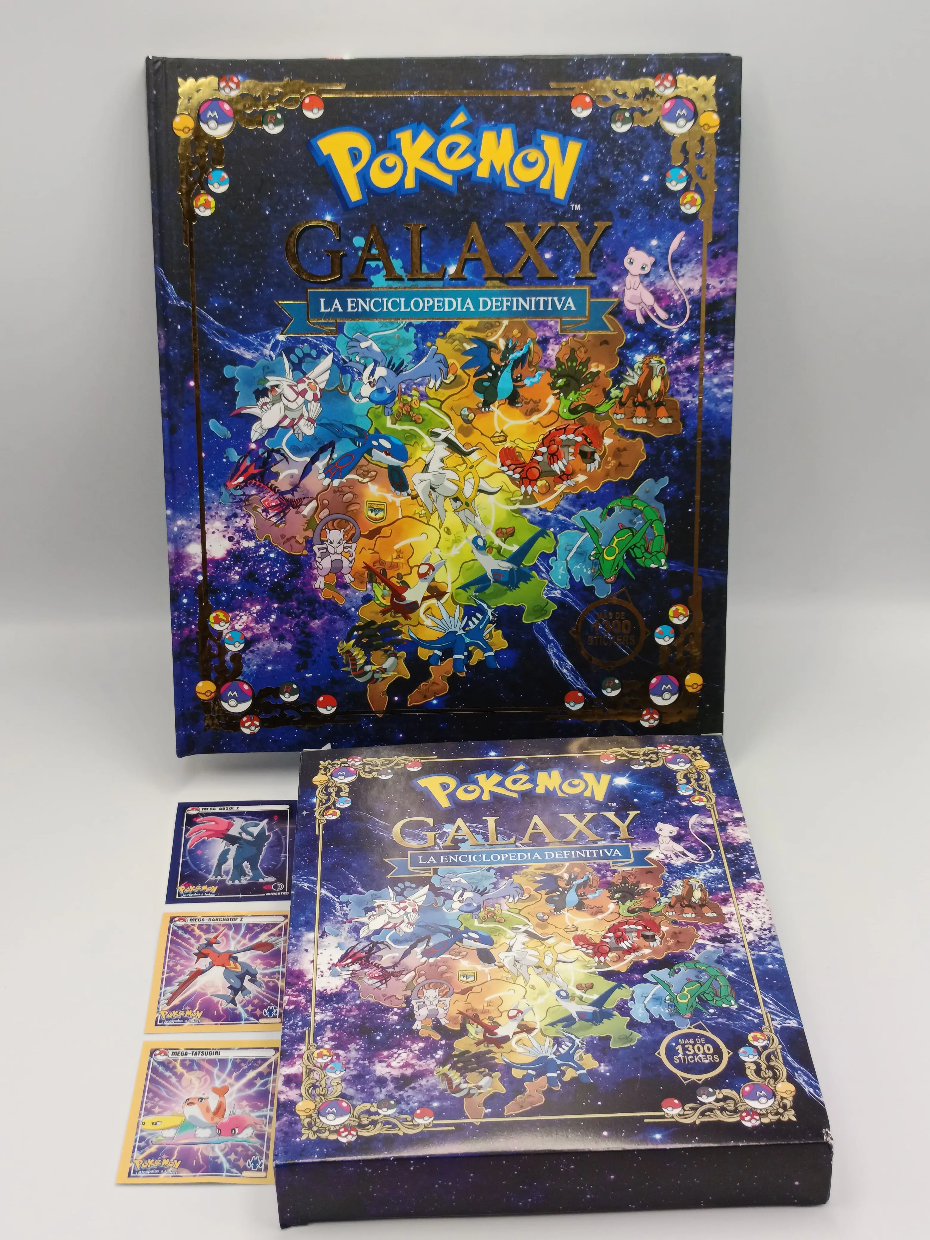 Pokemon Galaxy Enciclopedia Definitiva Album + Set completo de Laminas + Extras
