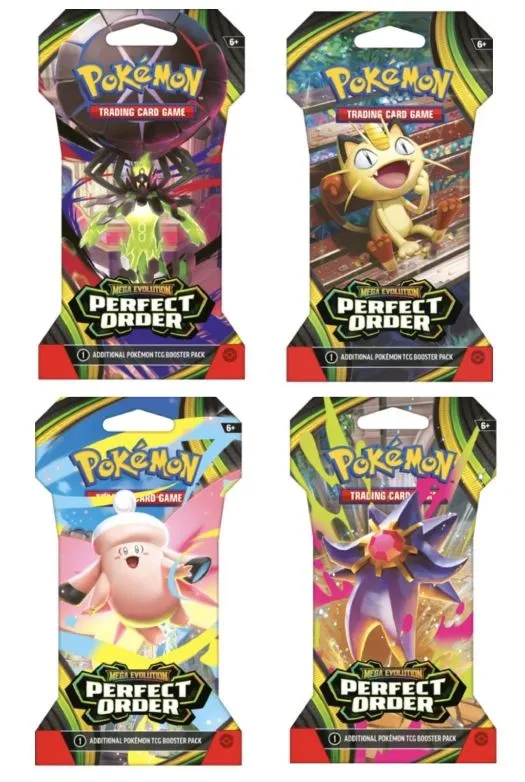 PREVENTA (Marzo 27) - Perfect Order - Sleeved Booster Pack