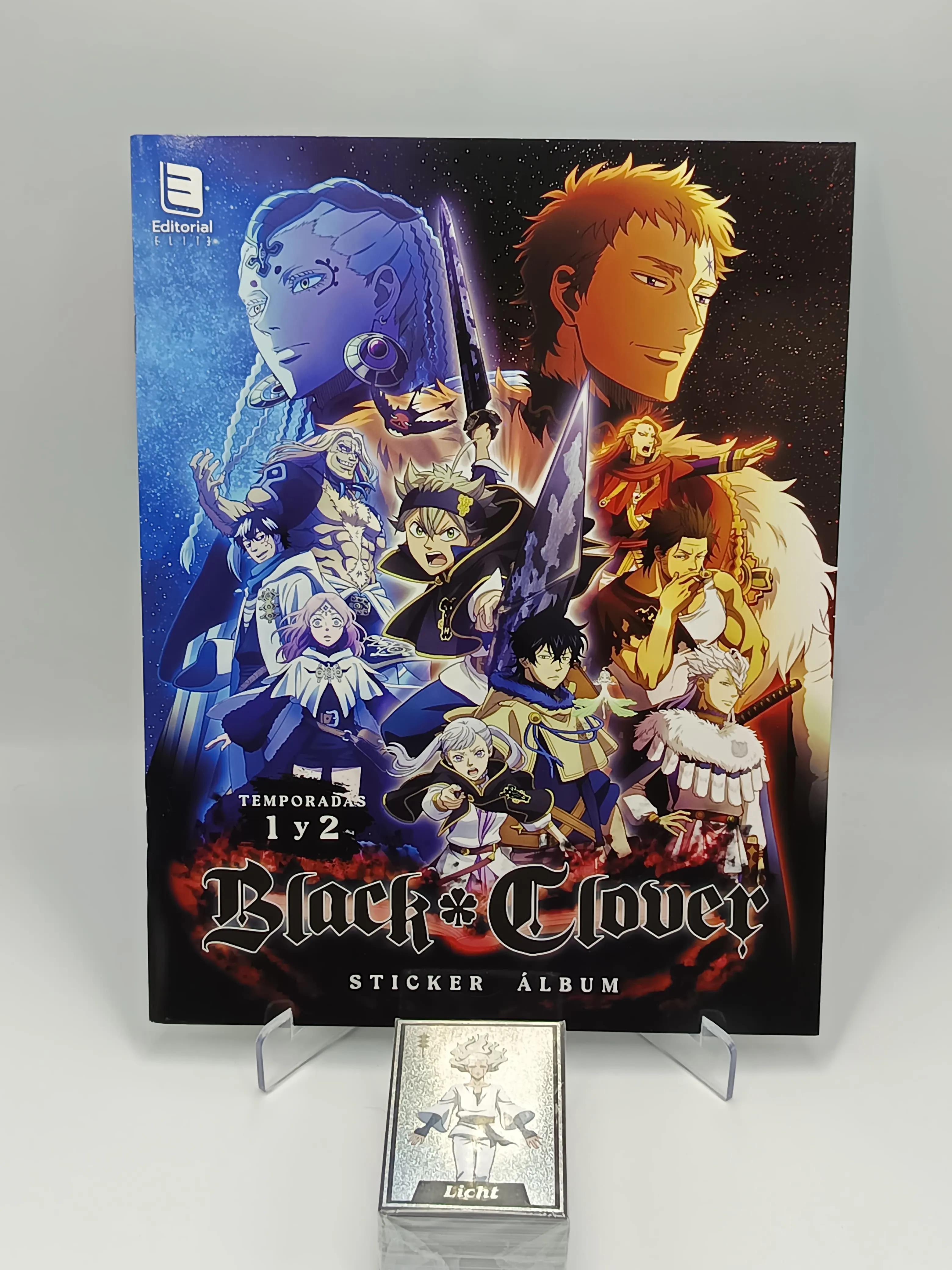 Black Clover - Album + Set de Laminas Completo - Elite (2026)