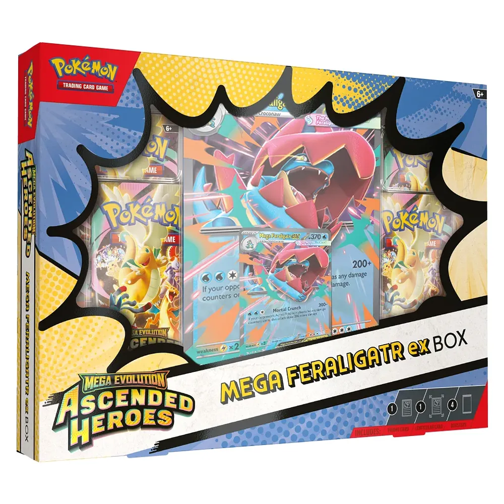 Ascended Heroes - Mega Feraligatr ex Box