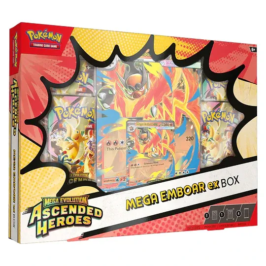 Ascended Heroes - Mega Emboar ex Box