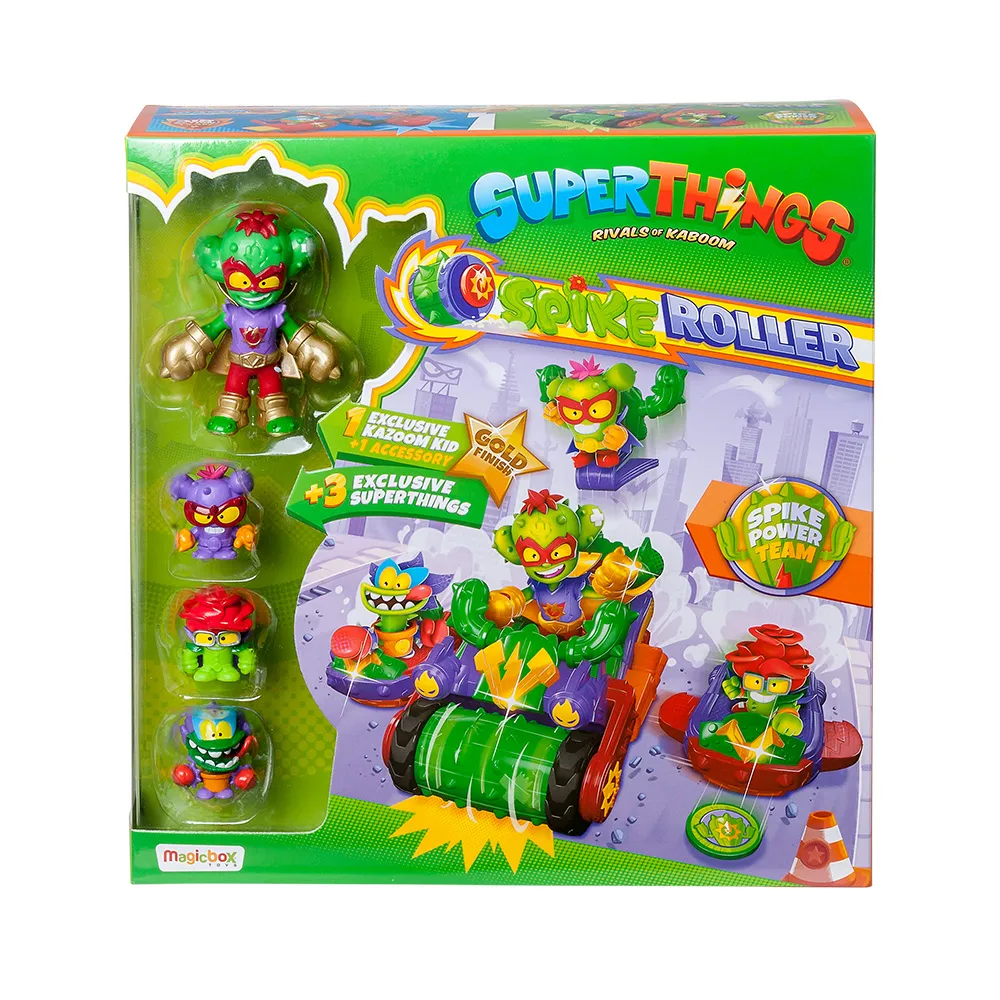 SuperThings Guardians of Kazoom - Vehicle Spike Roller Cactus
