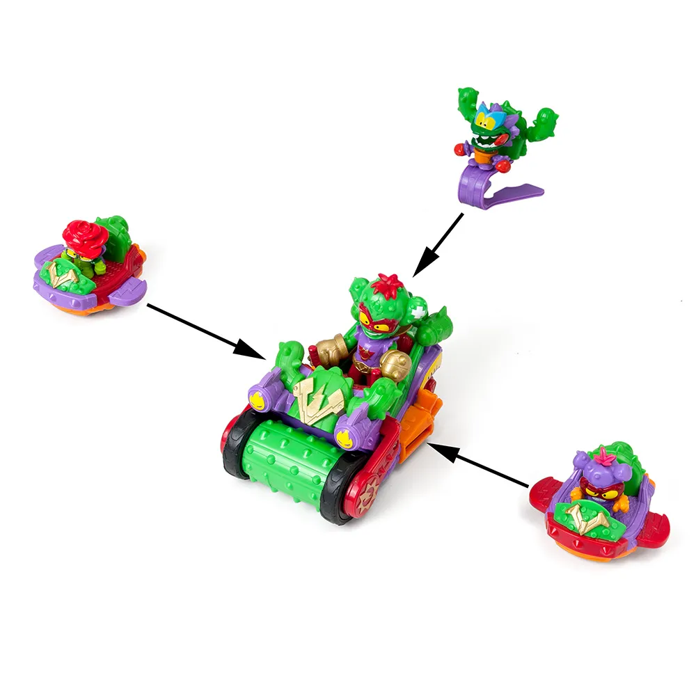 SuperThings Guardians of Kazoom - Vehicle Spike Roller Cactus