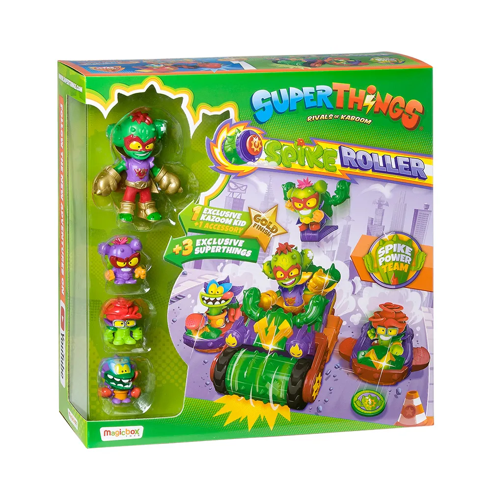 SuperThings Guardians of Kazoom - Vehicle Spike Roller Cactus