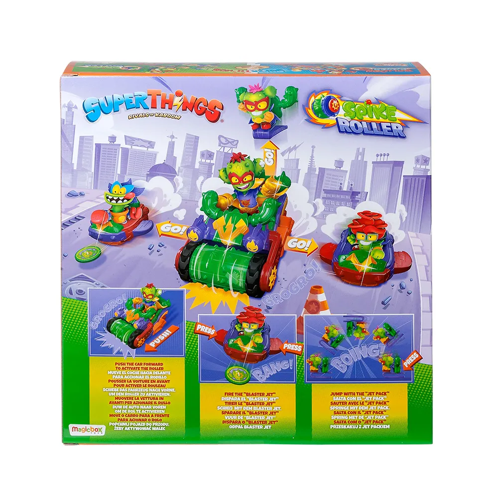 SuperThings Guardians of Kazoom - Vehicle Spike Roller Cactus