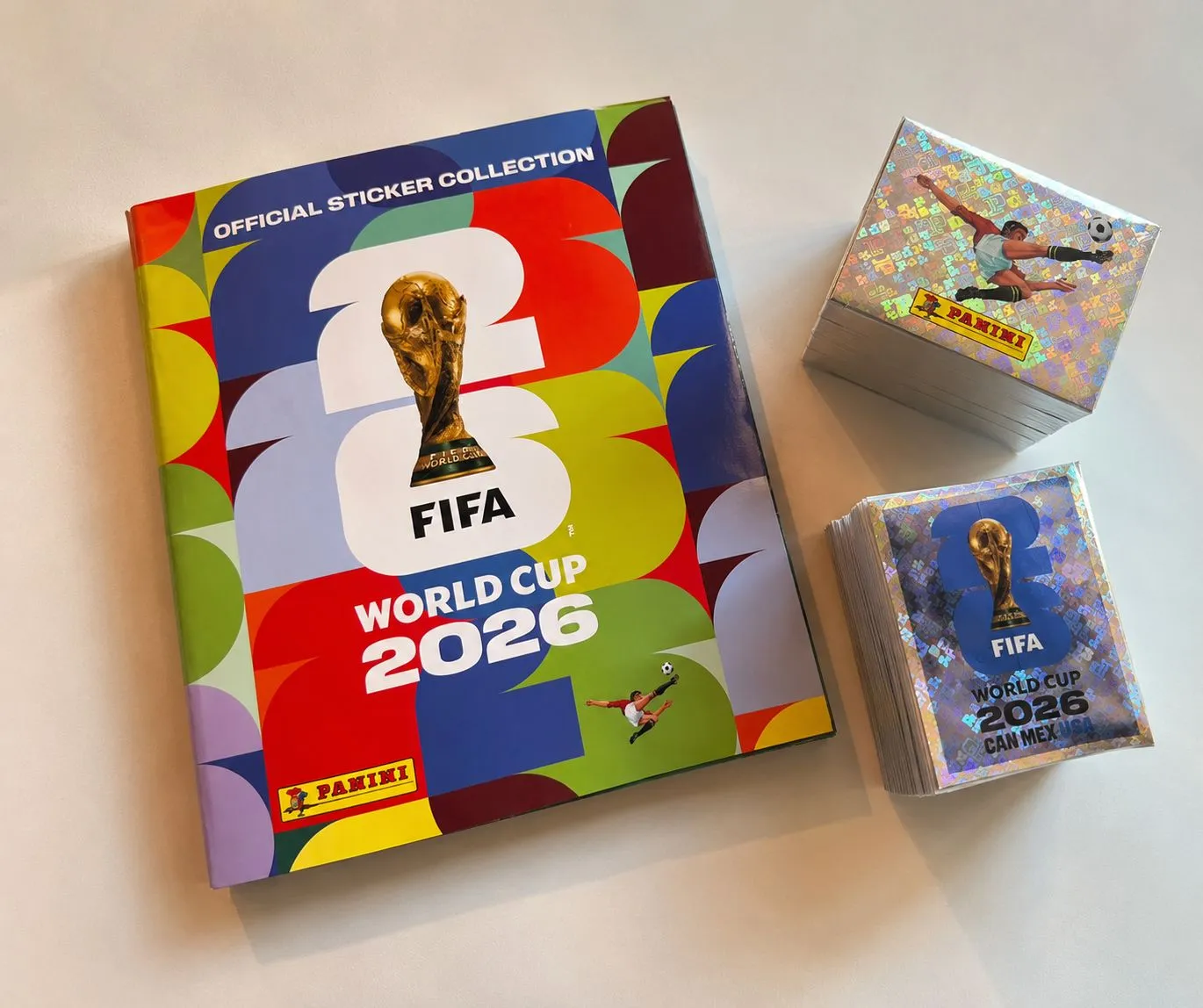PREVENTA 23/5/26 - Fifa World Cup 2026 - Album Tapa Blanda Completo a Pegar (980 Laminas)