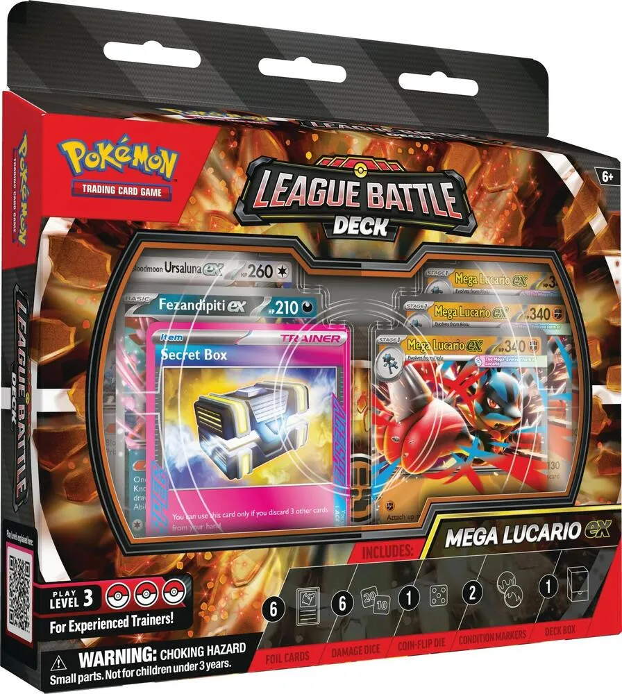 Preventa 22/05/26 - Mega Lucario Ex League Battle Deck