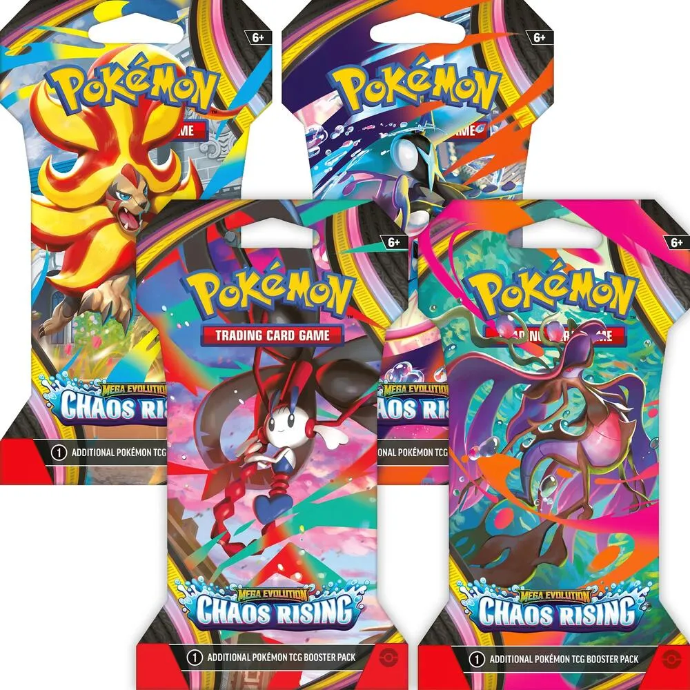 Preventa 22/05/26 - Chaos Rising - Sleeved Booster Pack