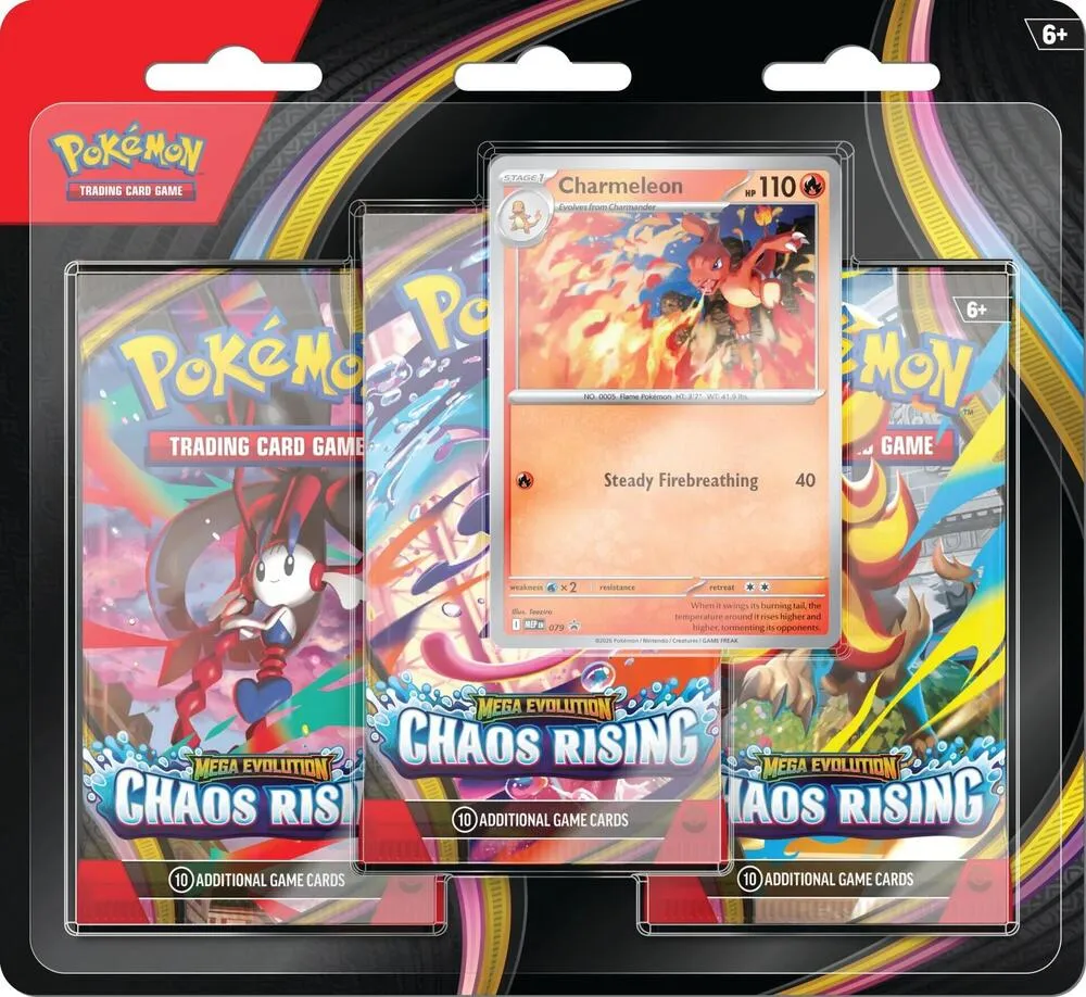 Preventa 22/05/26 - Chaos Rising - 3 Pack Blister