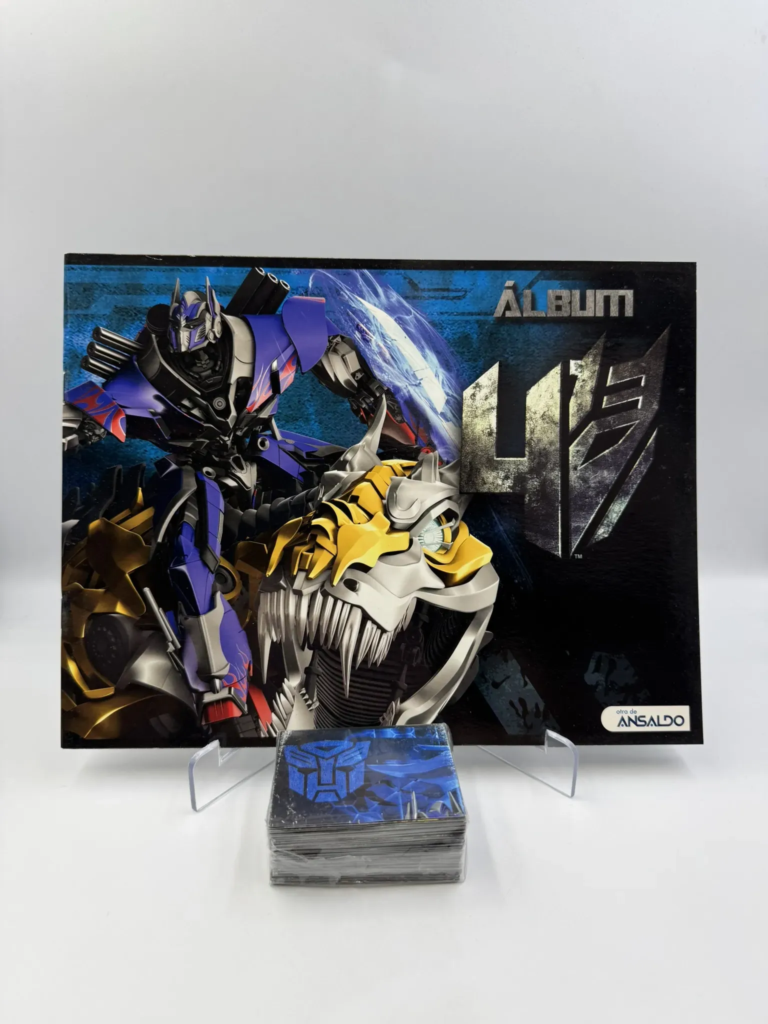 Transformers 4 - Album + Set de Laminas Completo - Ansaldo (2014)