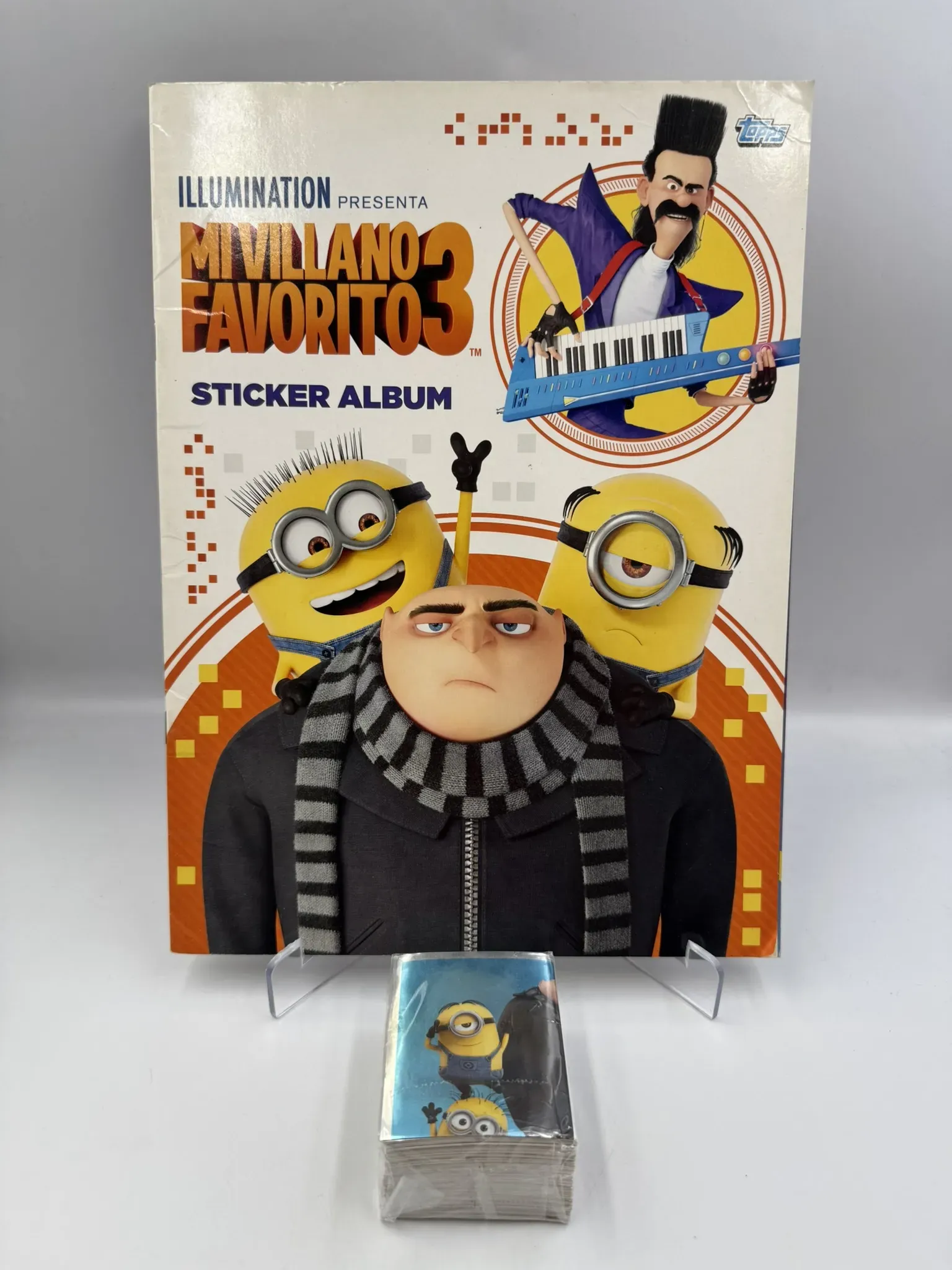 Mi Villano Favorito 3 - Album + Set de Laminas Incompleto - Topps (2017)