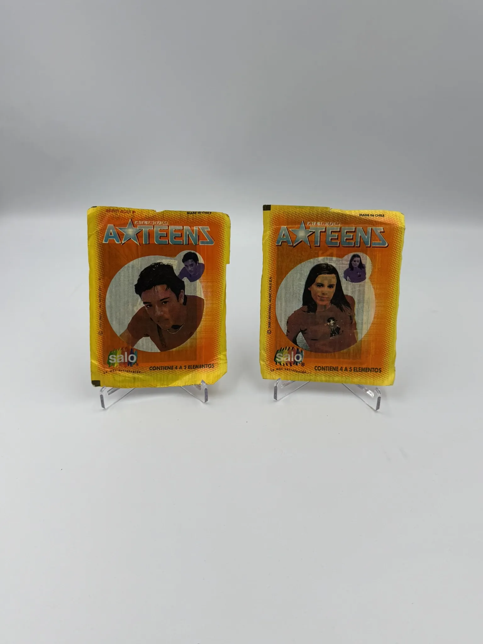 Ateens - Sobre (2 Variantes) de Laminas/Cromos/Figuritas Sellado Original - Salo