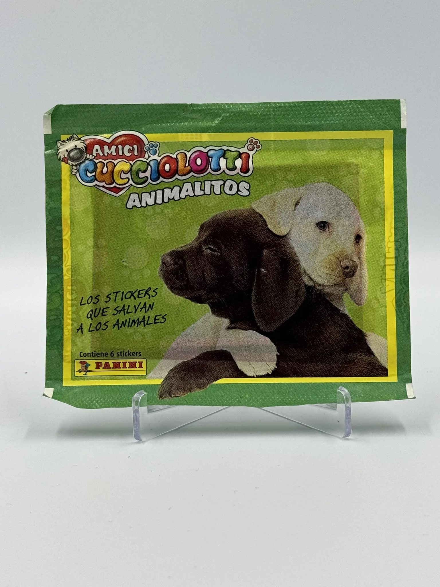 Amici Cucciolotti Cachorritos Animalitos - Sobre de Laminas/Cromos/Figuritas Sellado - Panini