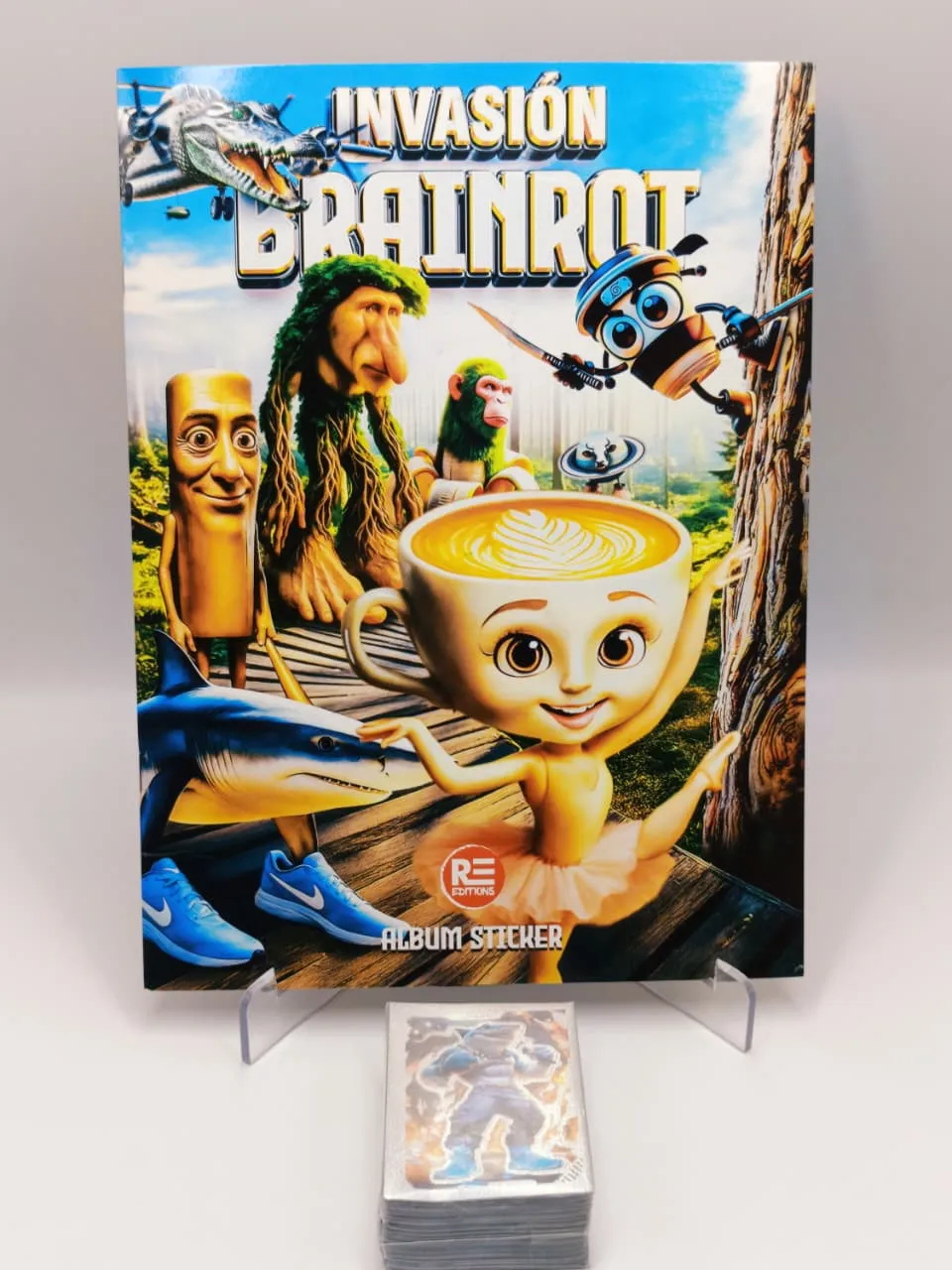 Invasion Brainrot - Album + Set de Laminas Completo - Elite (2026)