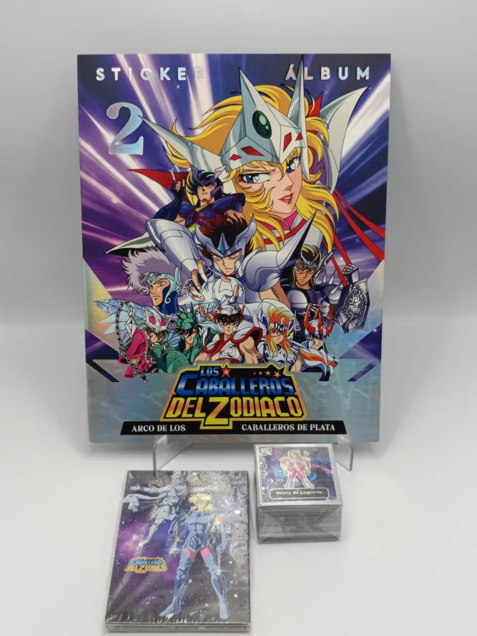 Los Caballeros del Zodiaco - Arco de los Caballeros de Plata - Album + Set de Laminas Completo - Elite (2026)