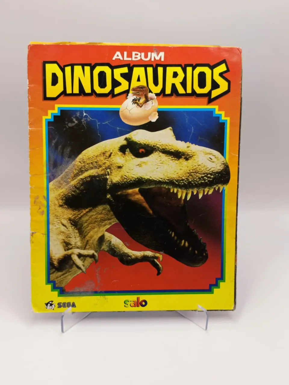 Dinosaurios - Album Incompleto Pegado (12%) - Salo (1993)